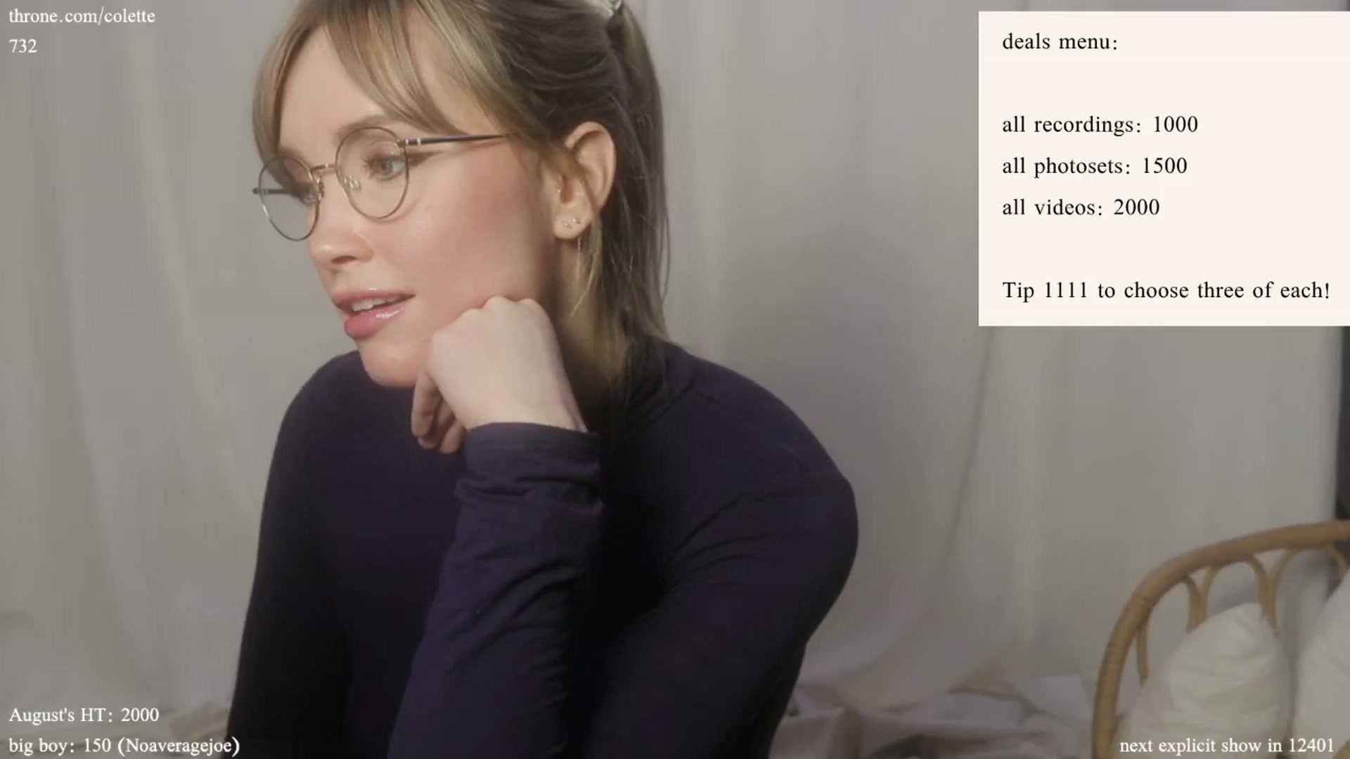 Gallery image thumbnail from coletteclaude's myfreecams stream on, 08/15/2024, 18:20 image 17 of 20