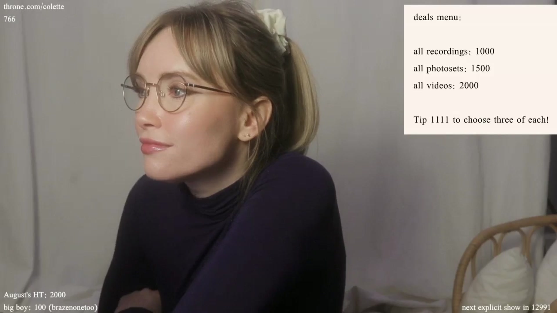Gallery image thumbnail from coletteclaude's myfreecams stream on, 08/15/2024, 18:20 image 9 of 20