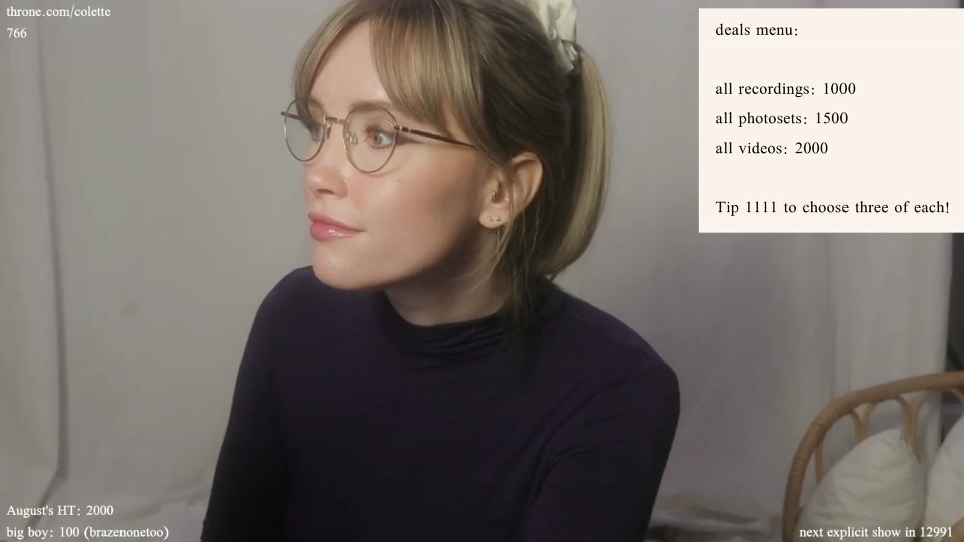 Gallery image thumbnail from coletteclaude's myfreecams stream on, 08/15/2024, 18:20 image 8 of 20