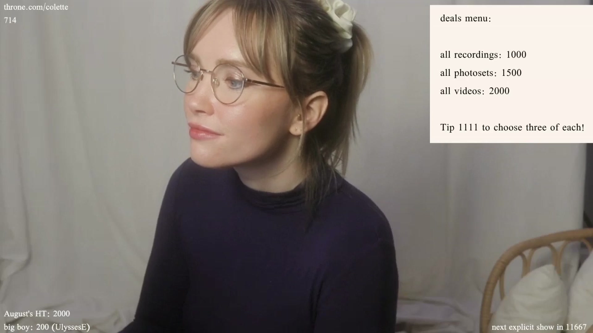 Gallery image thumbnail from coletteclaude's myfreecams stream on, 08/15/2024, 20:03 image 16 of 20