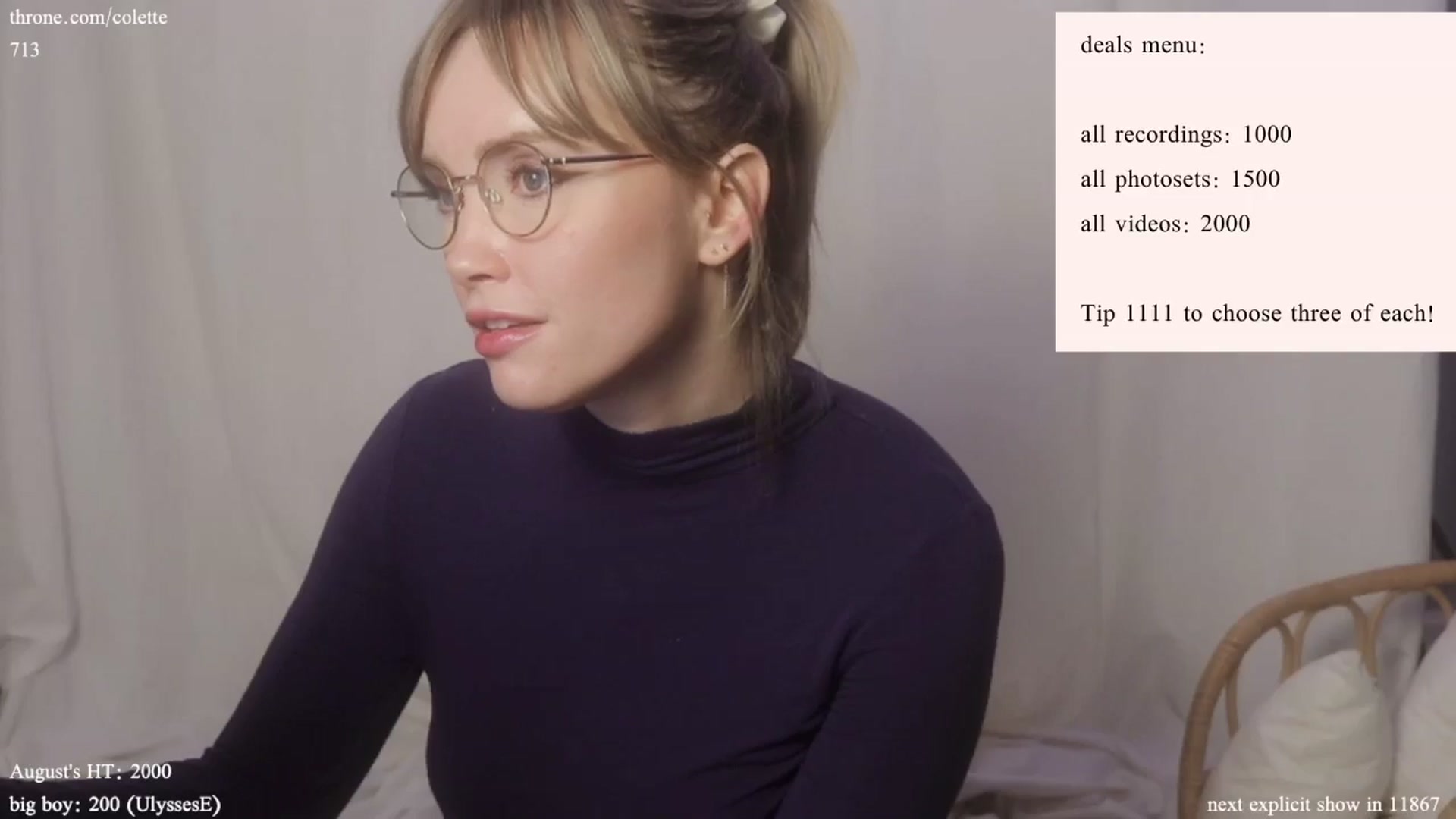 Gallery image thumbnail from coletteclaude's myfreecams stream on, 08/15/2024, 20:03 image 6 of 20