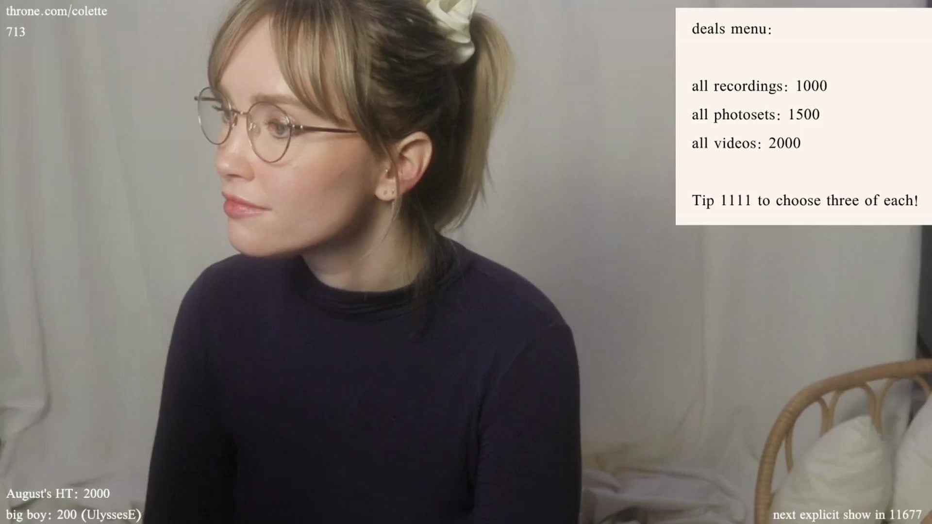 Gallery image thumbnail from coletteclaude's myfreecams stream on, 08/15/2024, 20:03 image 10 of 20