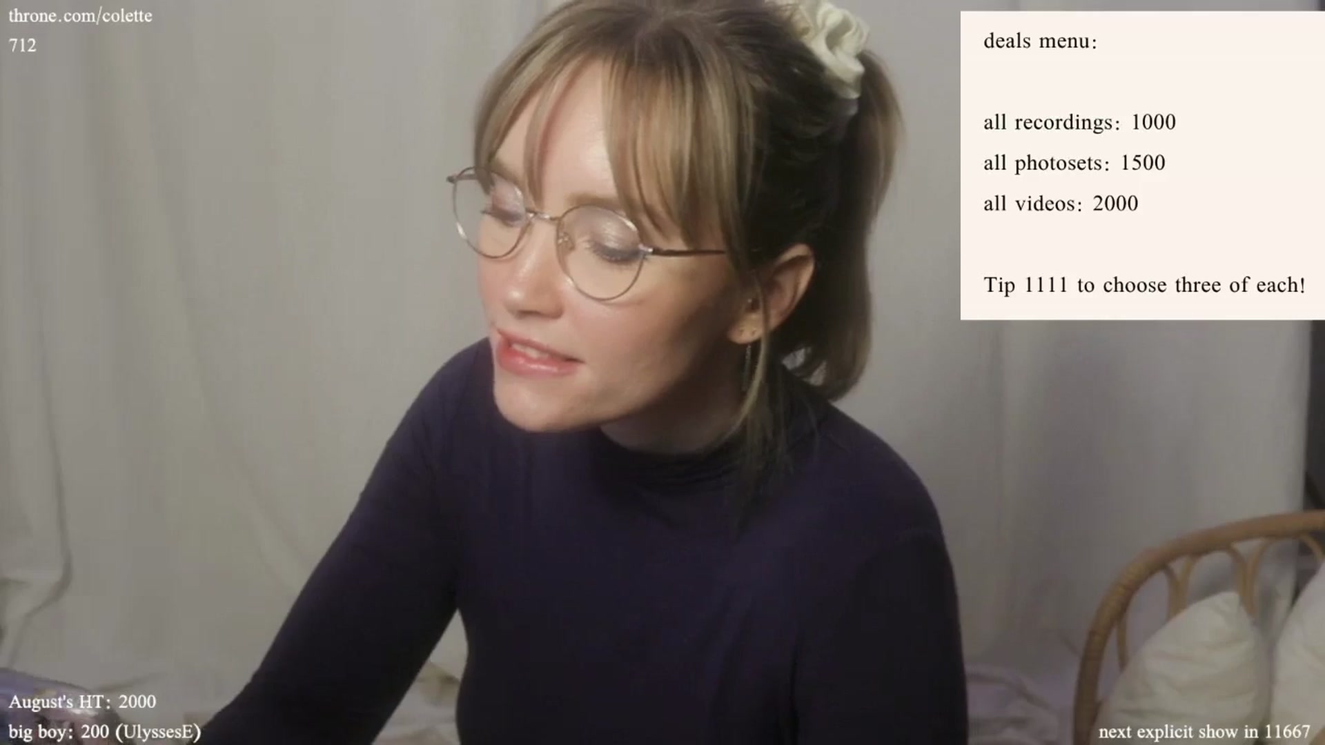 Gallery image thumbnail from coletteclaude's myfreecams stream on, 08/15/2024, 20:03 image 13 of 20