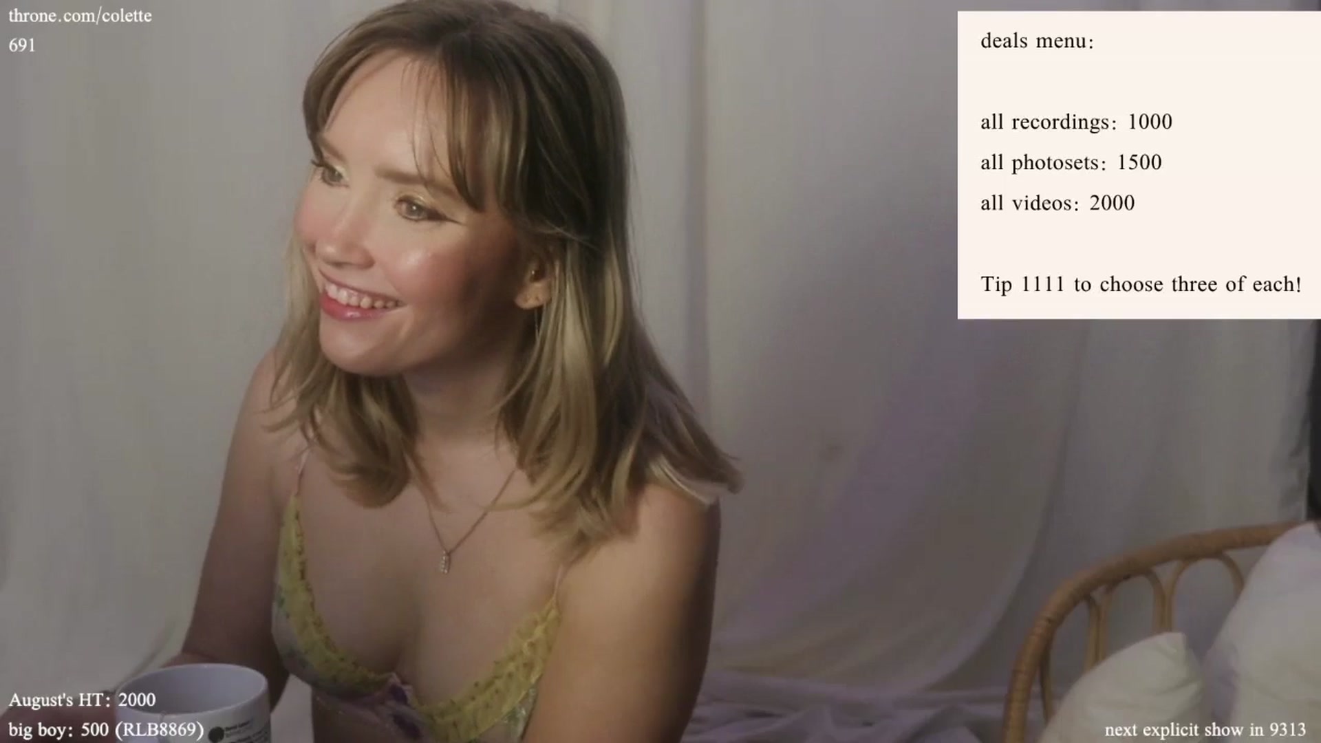 Gallery image thumbnail from coletteclaude's myfreecams stream on, 08/16/2024, 19:53 image 12 of 20