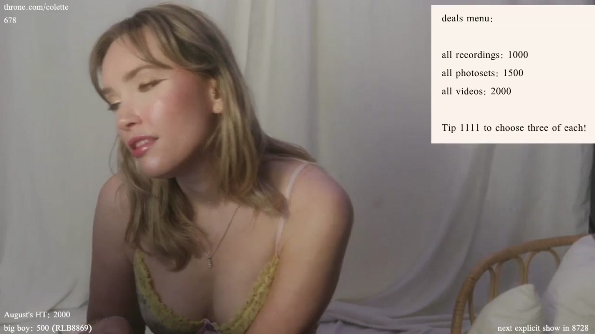 Gallery image thumbnail from coletteclaude's myfreecams stream on, 08/16/2024, 20:01 image 18 of 20