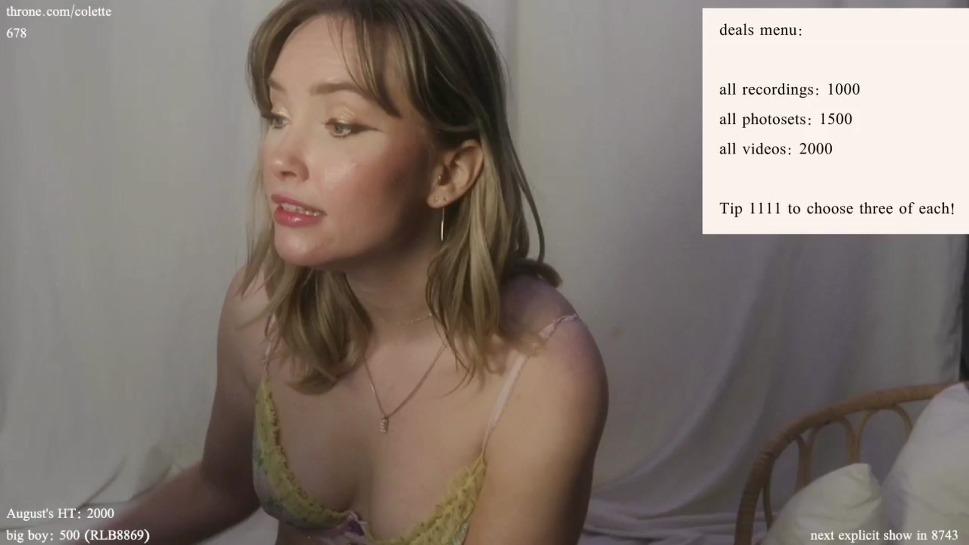 Gallery image thumbnail from coletteclaude's myfreecams stream on, 08/16/2024, 20:01 image 1 of 20