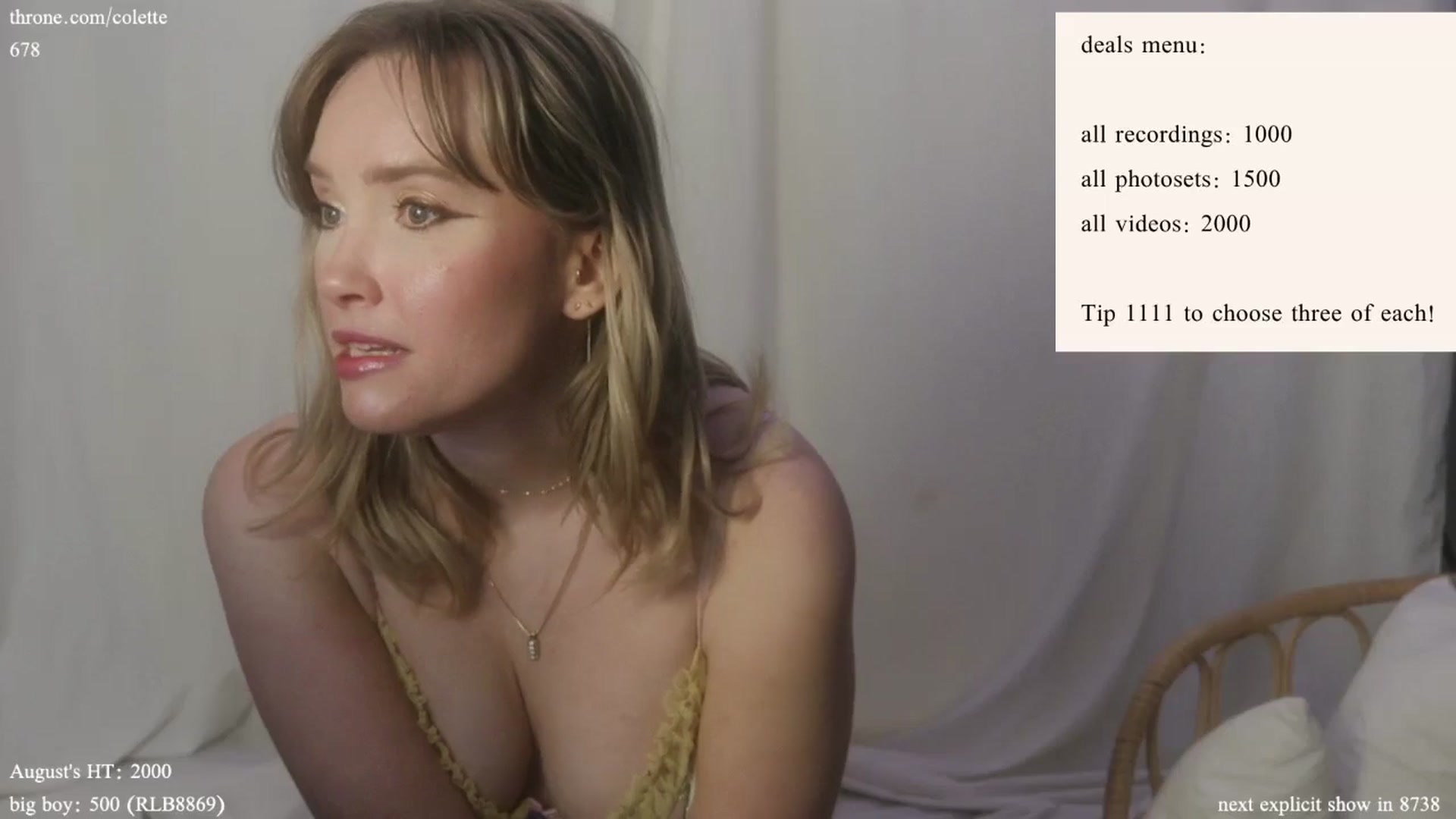 Gallery image thumbnail from coletteclaude's myfreecams stream on, 08/16/2024, 20:01 image 12 of 20