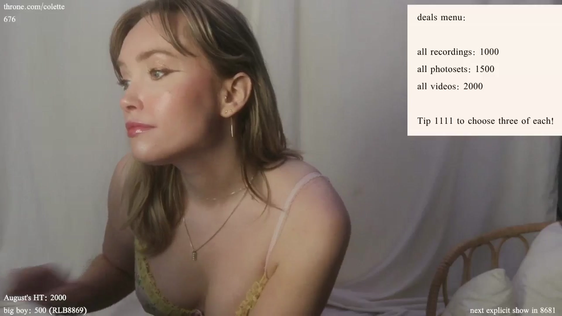 Gallery image thumbnail from coletteclaude's myfreecams stream on, 08/16/2024, 20:08 image 18 of 20