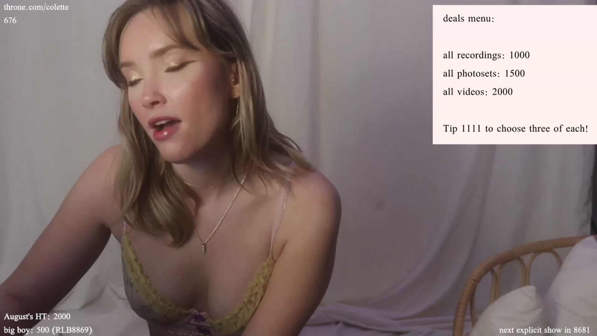 Gallery image thumbnail from coletteclaude's myfreecams stream on, 08/16/2024, 20:08 image 15 of 20
