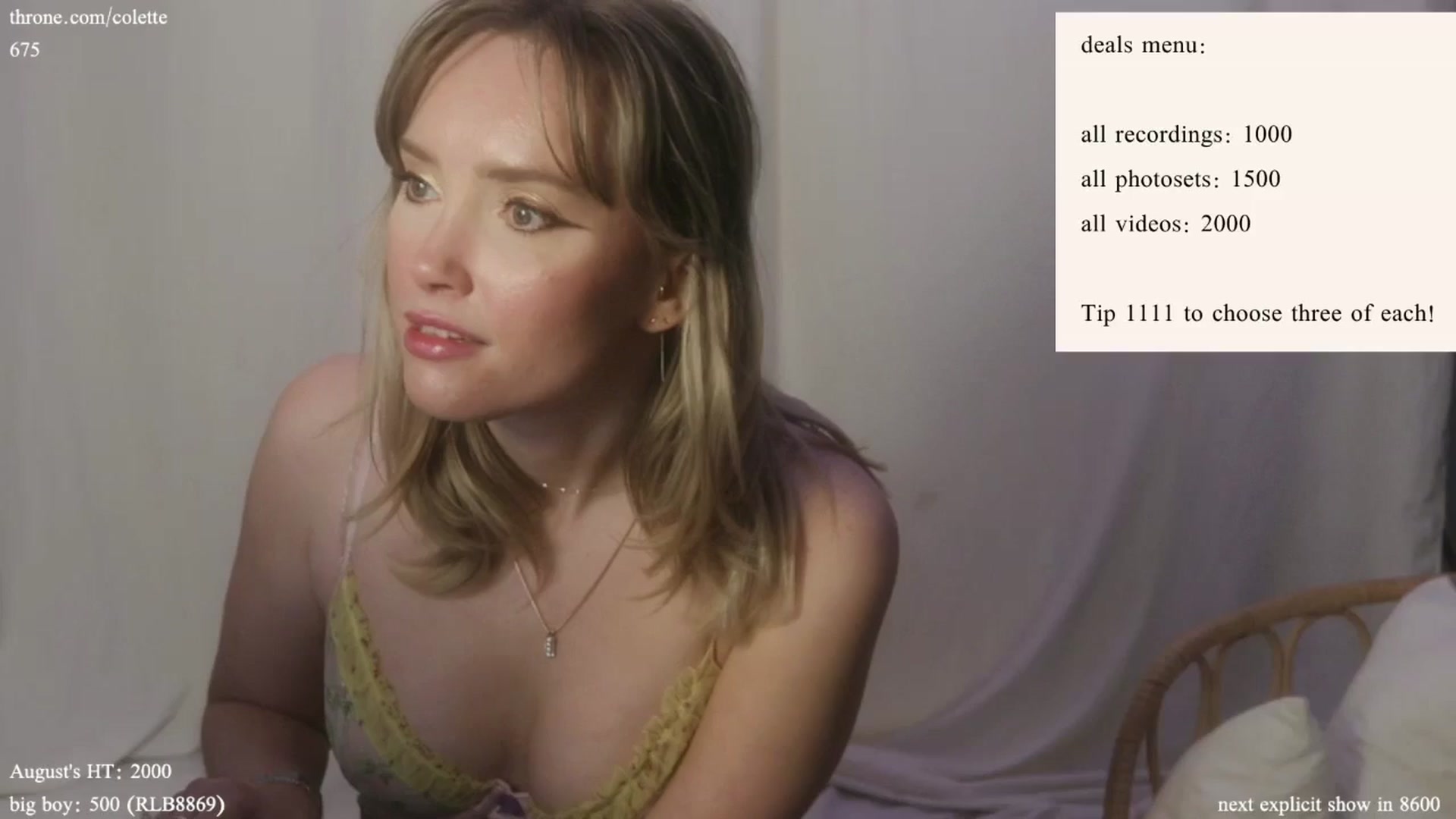 Gallery image thumbnail from coletteclaude's myfreecams stream on, 08/16/2024, 20:29 image 20 of 20