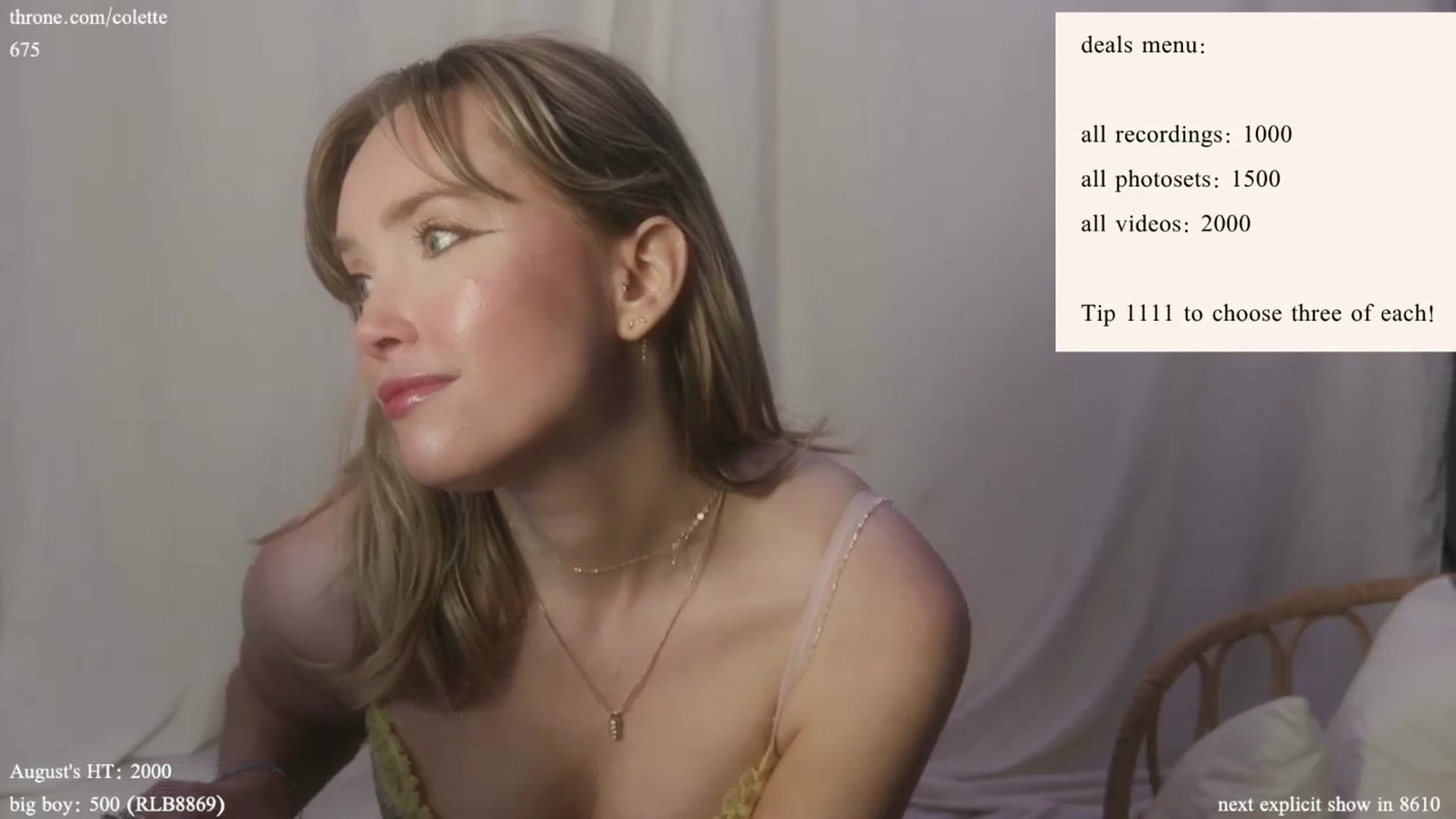 Gallery image thumbnail from coletteclaude's myfreecams stream on, 08/16/2024, 20:29 image 15 of 20