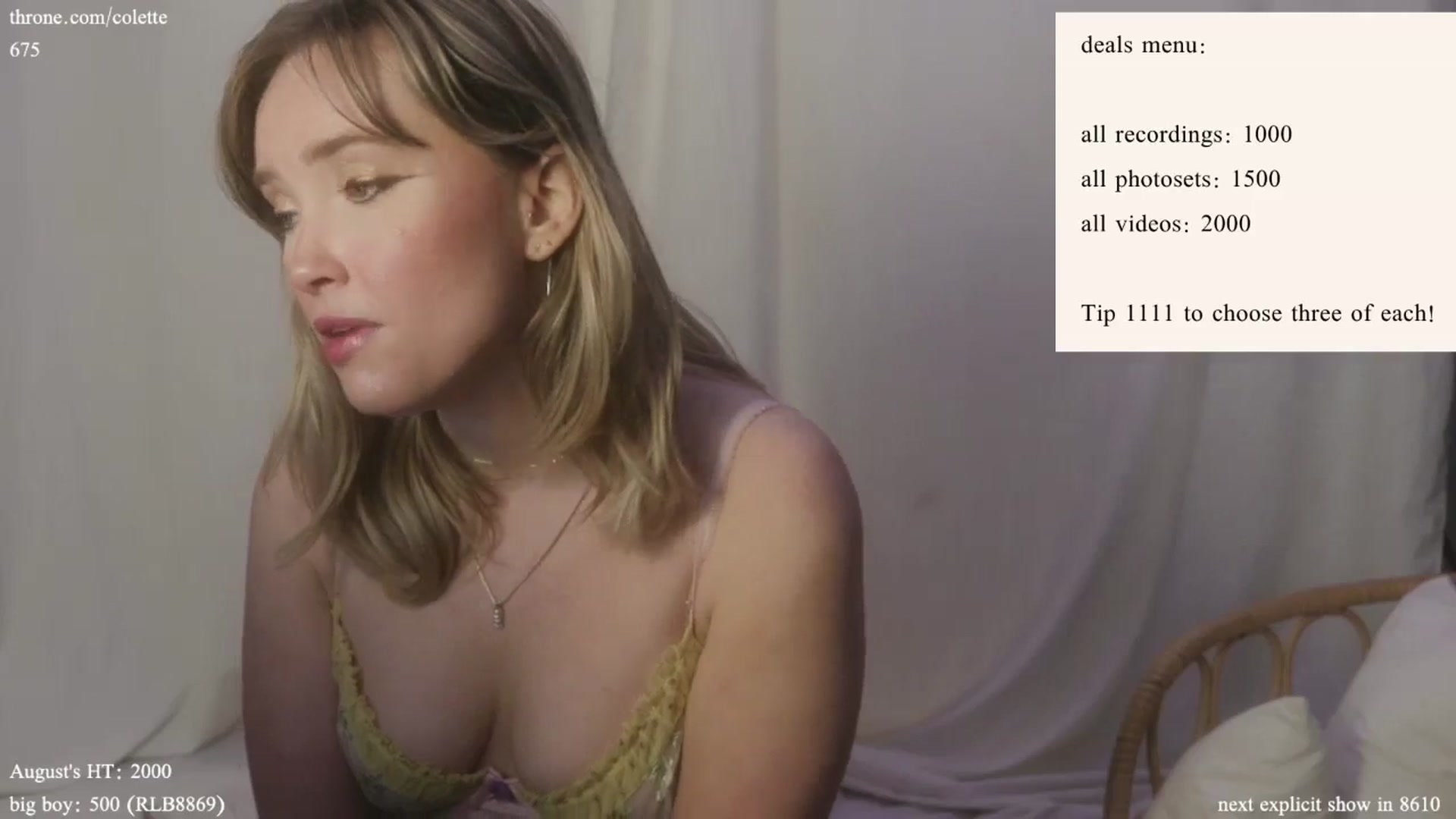 Gallery image thumbnail from coletteclaude's myfreecams stream on, 08/16/2024, 20:29 image 7 of 20