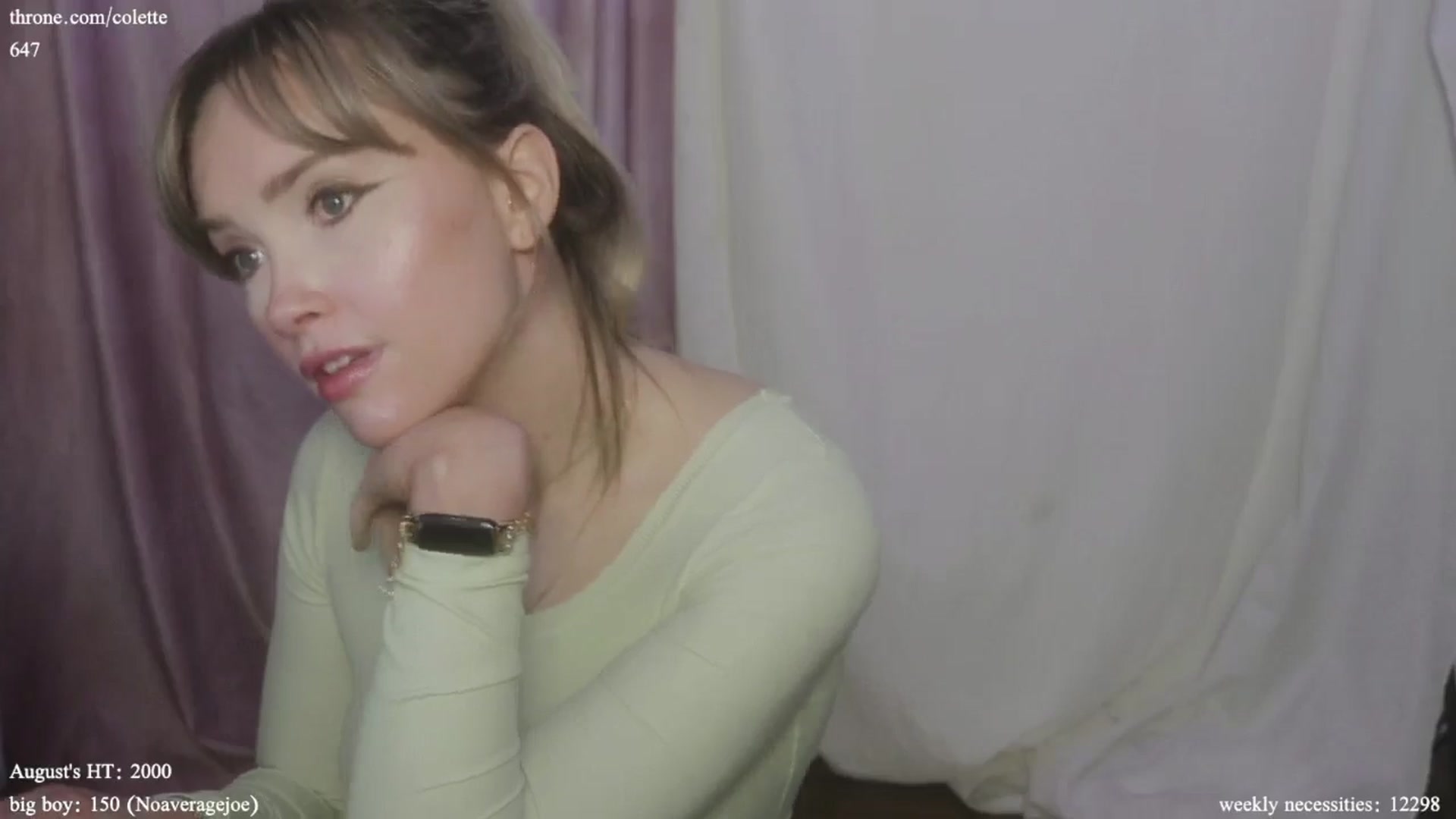 Gallery image thumbnail from coletteclaude's myfreecams stream on, 08/21/2024, 20:10 image 8 of 20