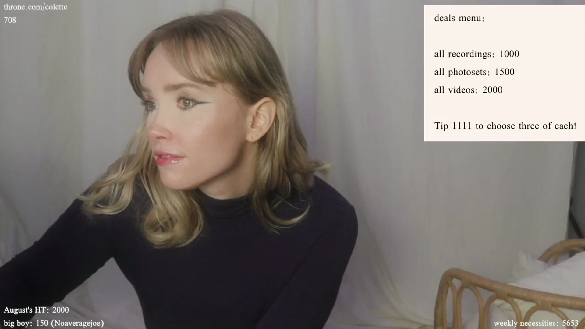 Gallery image thumbnail from coletteclaude's myfreecams stream on, 08/25/2024, 19:56 image 18 of 20