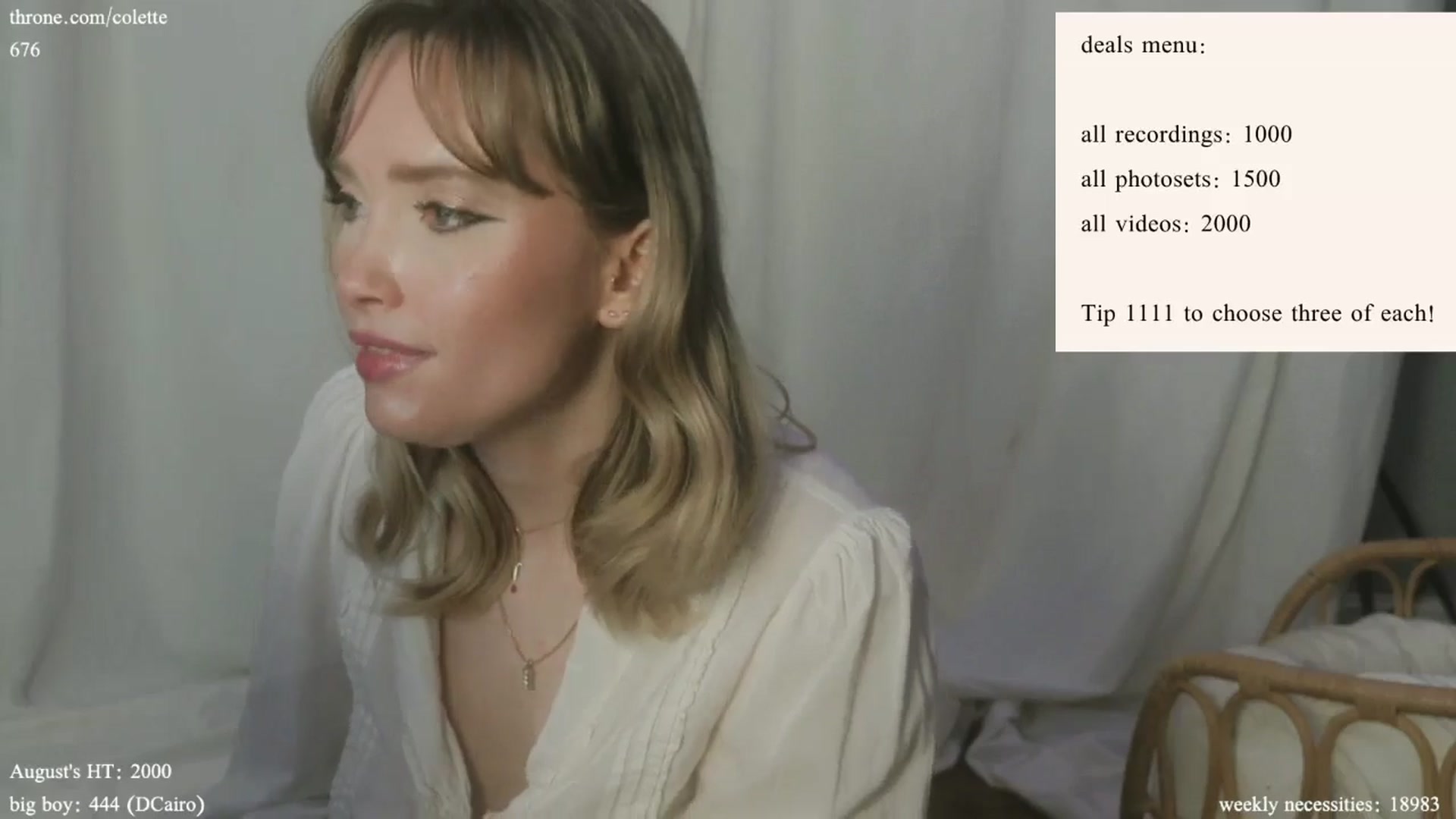 Gallery image thumbnail from coletteclaude's myfreecams stream on, 08/26/2024, 20:15 image 20 of 20