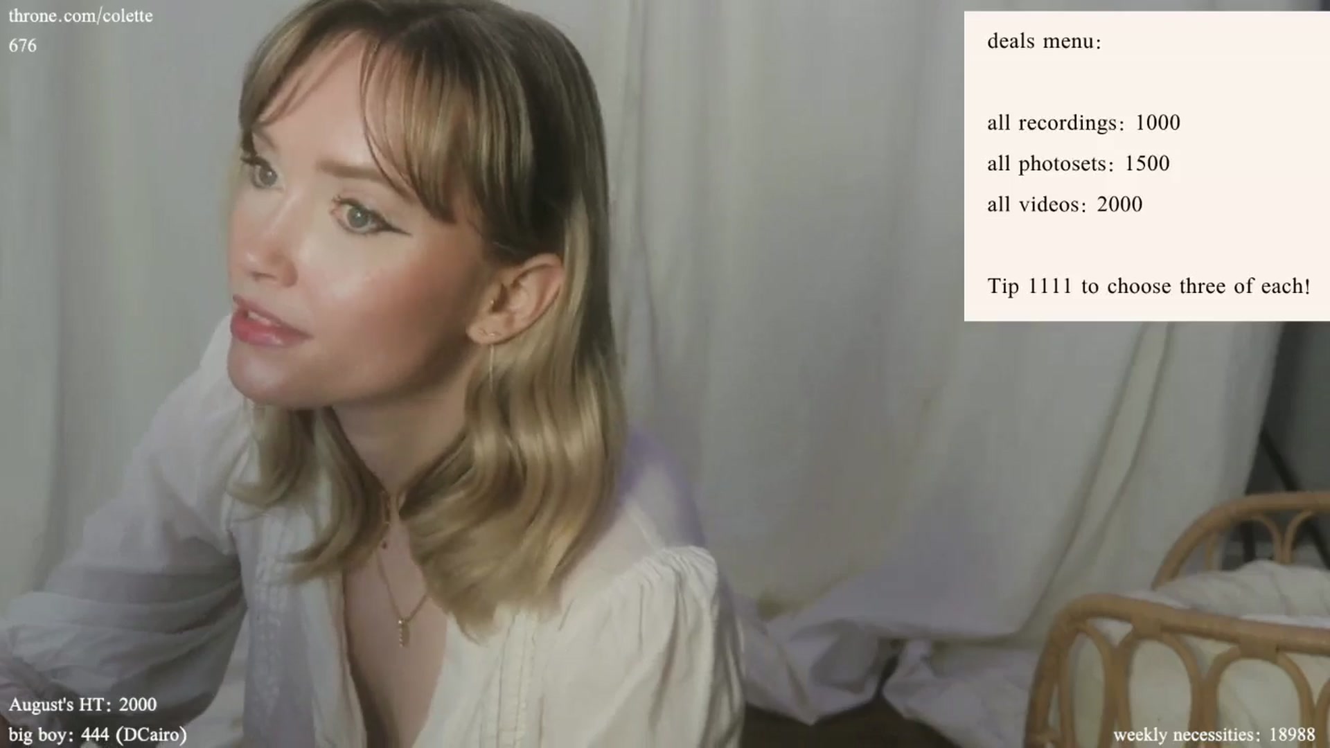 Gallery image thumbnail from coletteclaude's myfreecams stream on, 08/26/2024, 20:15 image 3 of 20