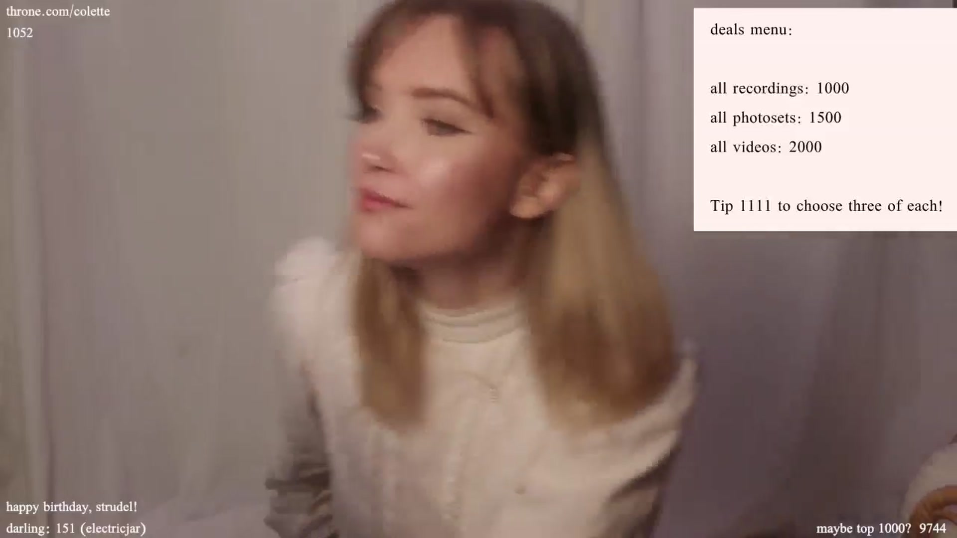 Gallery image thumbnail from coletteclaude's myfreecams stream on, 09/03/2024, 20:58 image 16 of 20