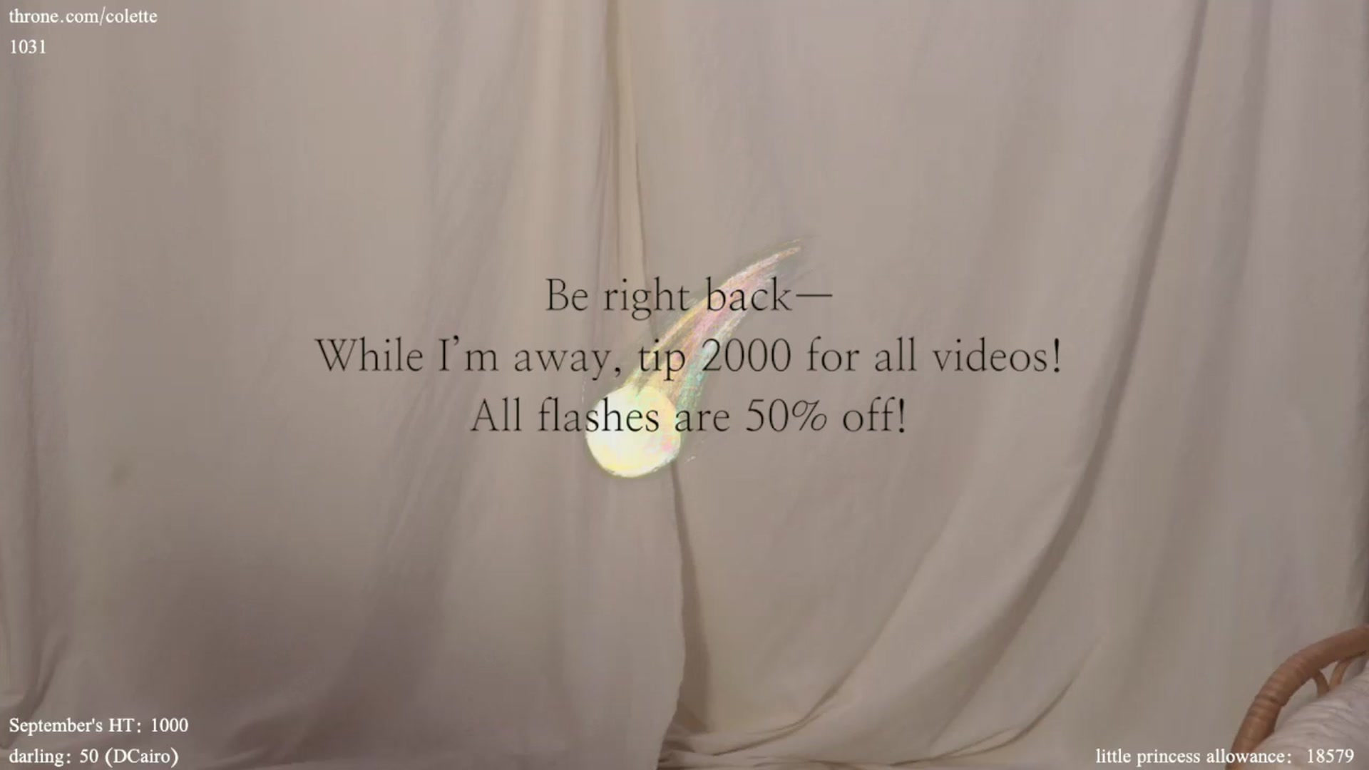 Gallery image thumbnail from coletteclaude's myfreecams stream on, 09/09/2024, 16:41 image 10 of 20
