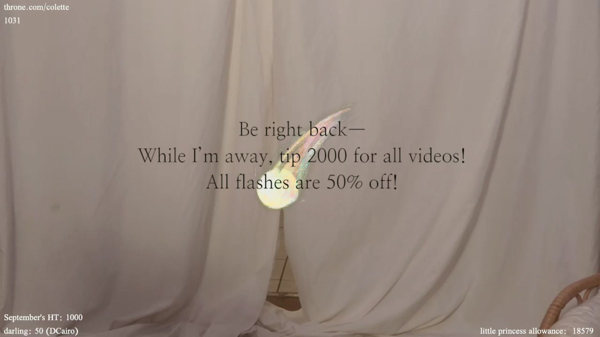 Gallery image thumbnail from coletteclaude's myfreecams stream on, 09/09/2024, 16:41 image 11 of 20