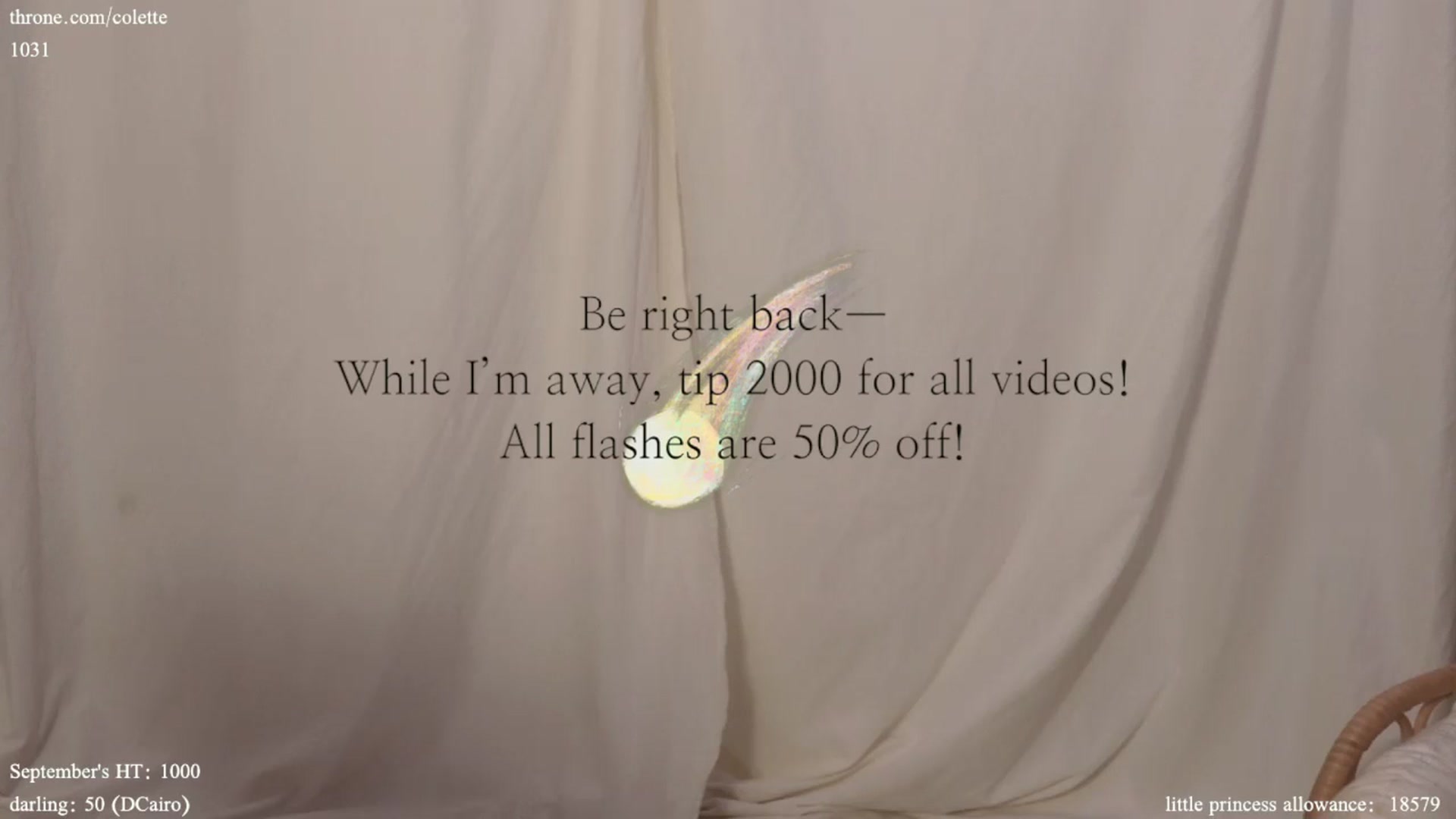 Gallery image thumbnail from coletteclaude's myfreecams stream on, 09/09/2024, 16:41 image 9 of 20