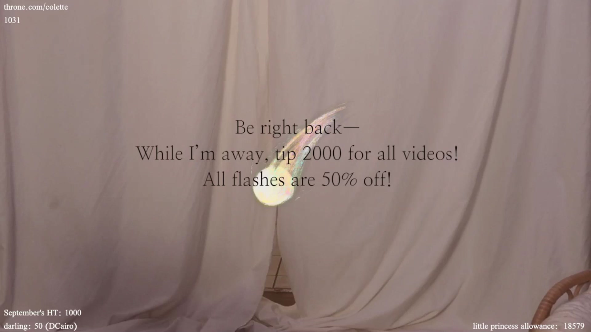 Gallery image thumbnail from coletteclaude's myfreecams stream on, 09/09/2024, 16:41 image 14 of 20