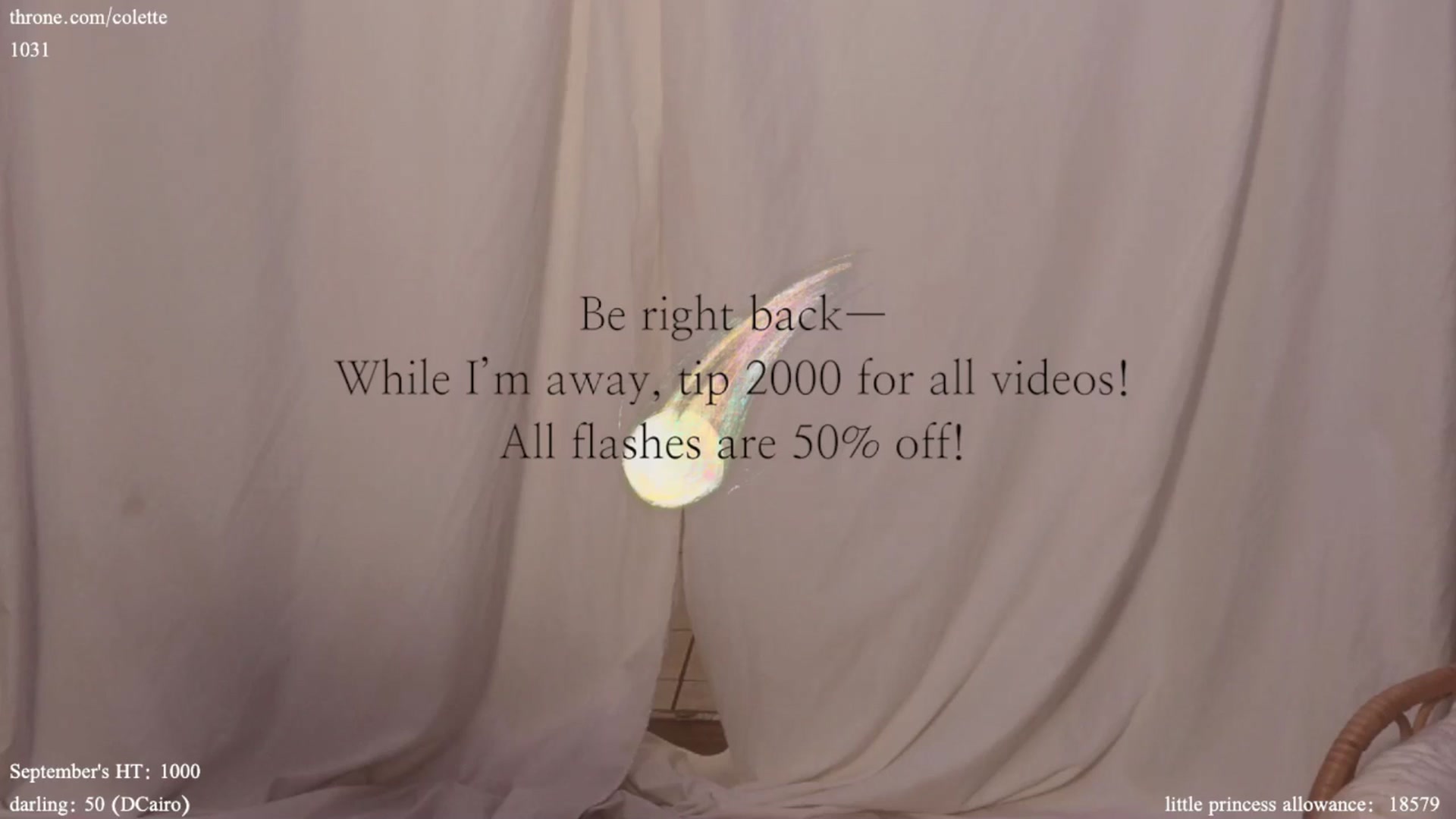 Gallery image thumbnail from coletteclaude's myfreecams stream on, 09/09/2024, 16:41 image 15 of 20