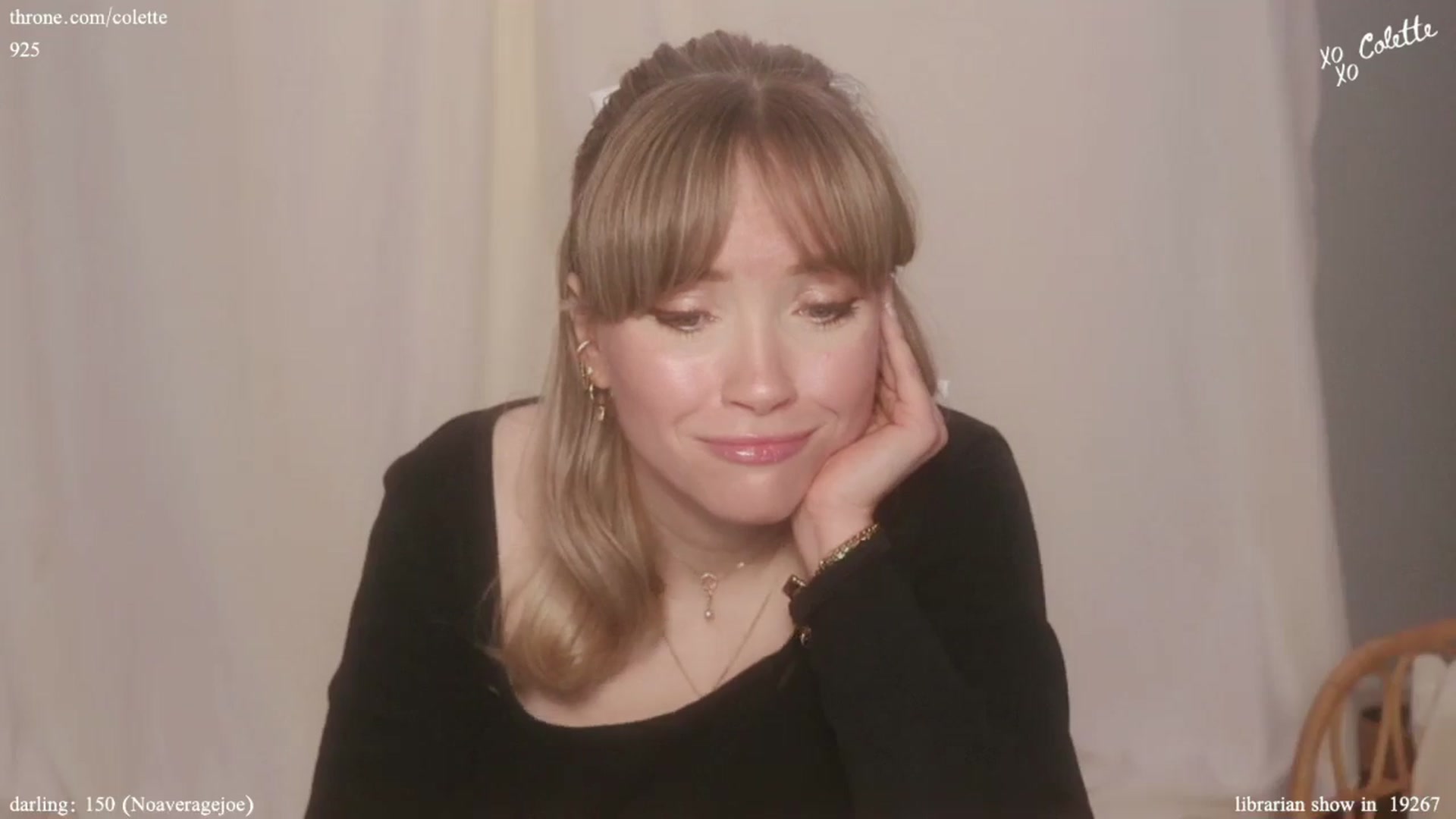 Gallery image thumbnail from coletteclaude's myfreecams stream on, 09/17/2024, 20:31 image 8 of 20