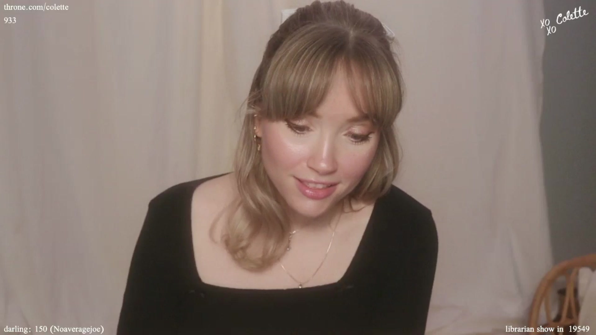 Gallery image thumbnail from coletteclaude's myfreecams stream on, 09/17/2024, 20:31 image 6 of 20