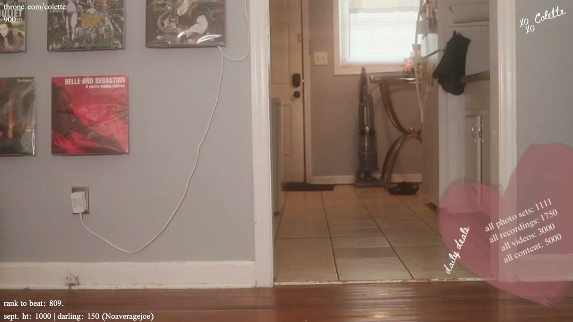Gallery image thumbnail from coletteclaude's myfreecams stream on, 09/19/2024, 19:41 image 5 of 20