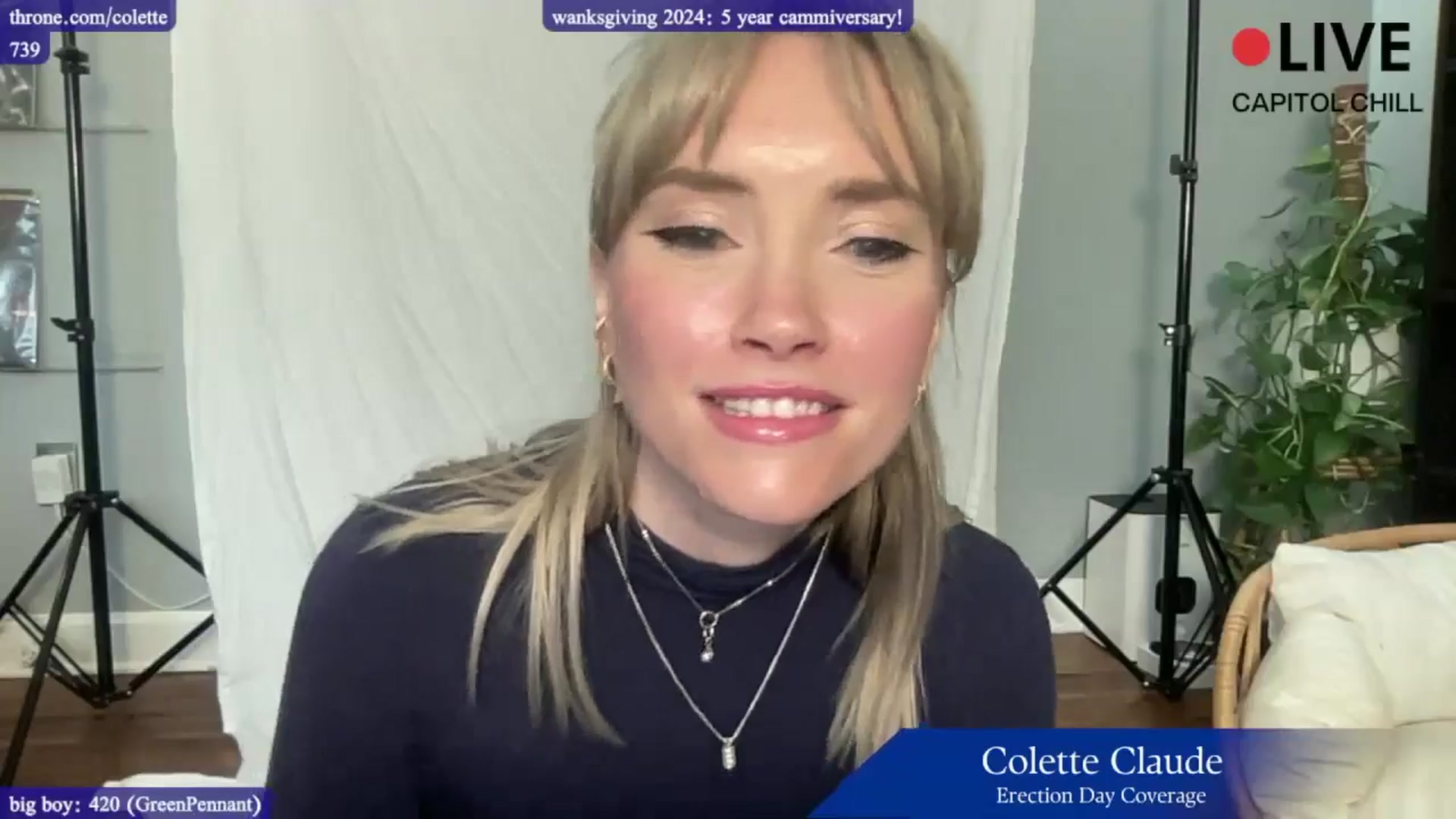 Gallery image thumbnail from coletteclaude's myfreecams stream on, 11/05/2024, 21:20 image 11 of 20