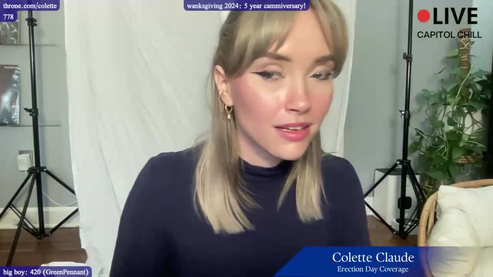 Gallery image thumbnail from coletteclaude's myfreecams stream on, 11/05/2024, 21:20 image 8 of 20