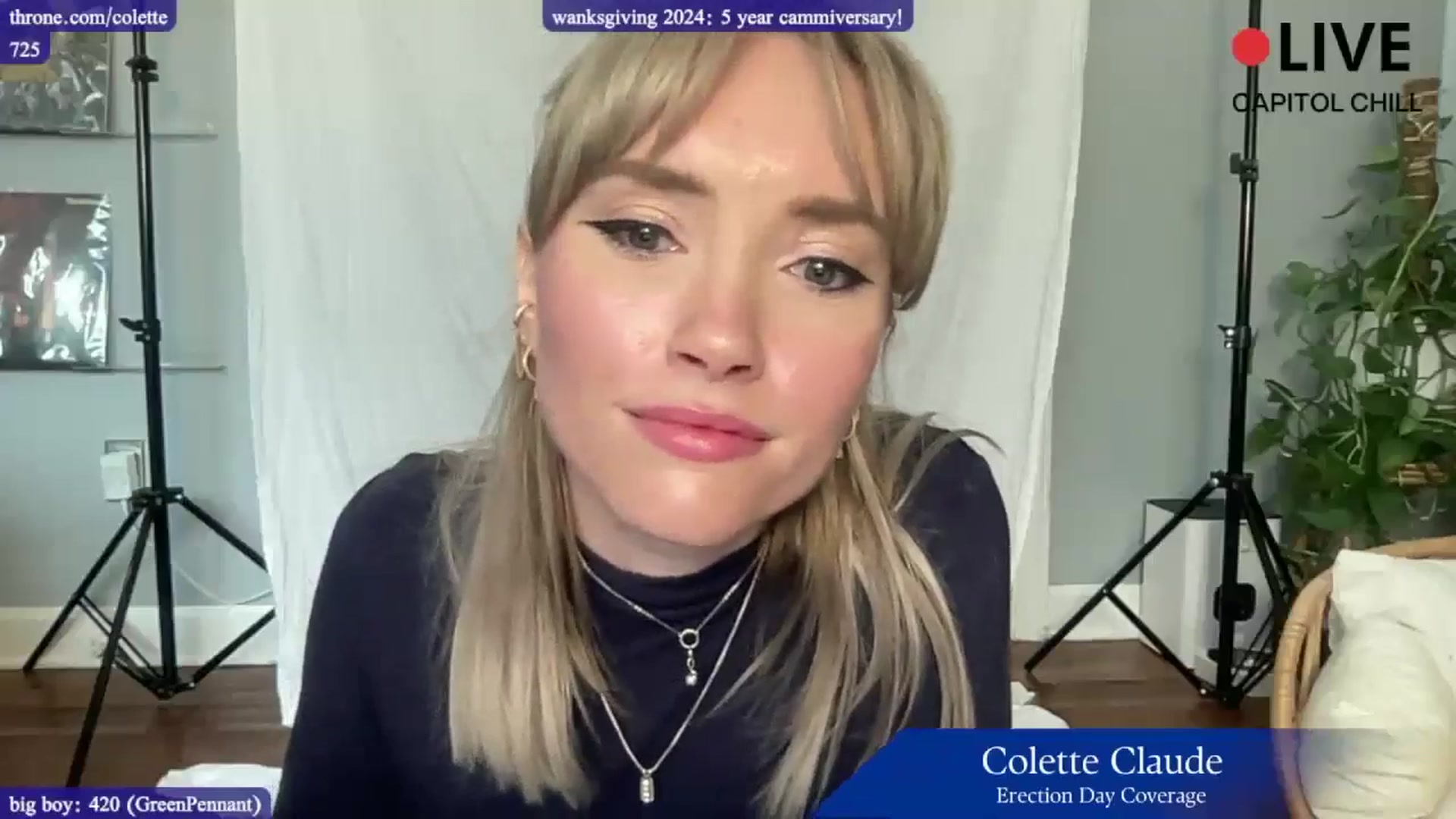 Gallery image thumbnail from coletteclaude's myfreecams stream on, 11/05/2024, 21:20 image 14 of 20