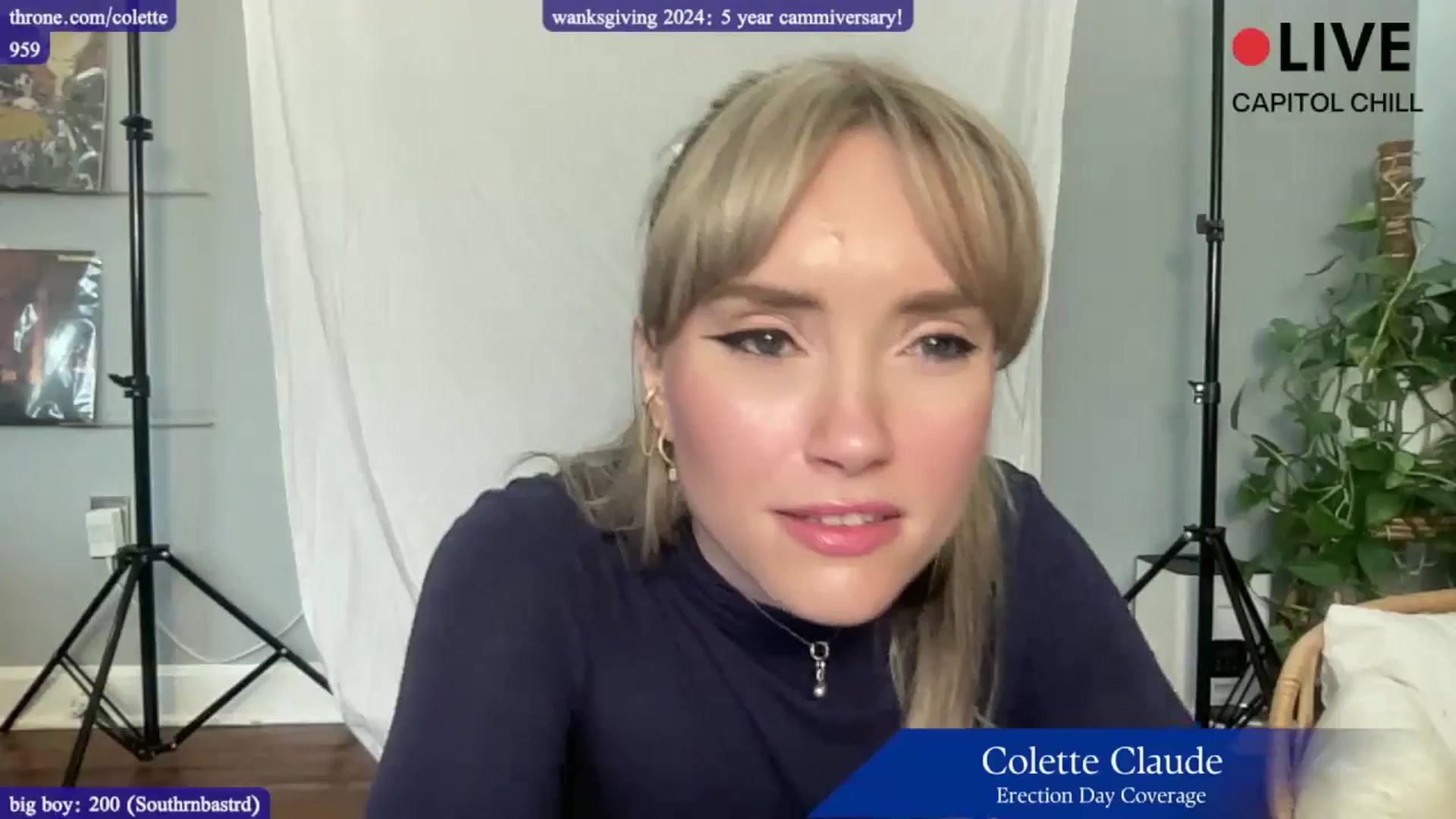 Gallery image thumbnail from coletteclaude's myfreecams stream on, 11/05/2024, 21:20 image 2 of 20