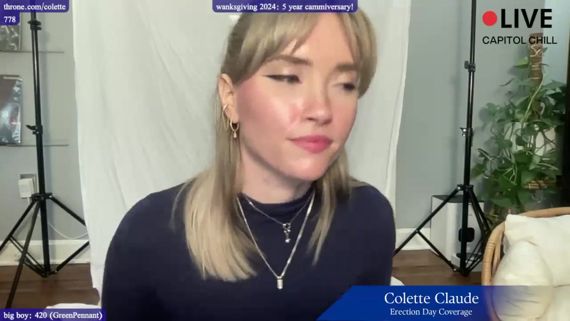 Gallery image thumbnail from coletteclaude's myfreecams stream on, 11/05/2024, 21:20 image 9 of 20