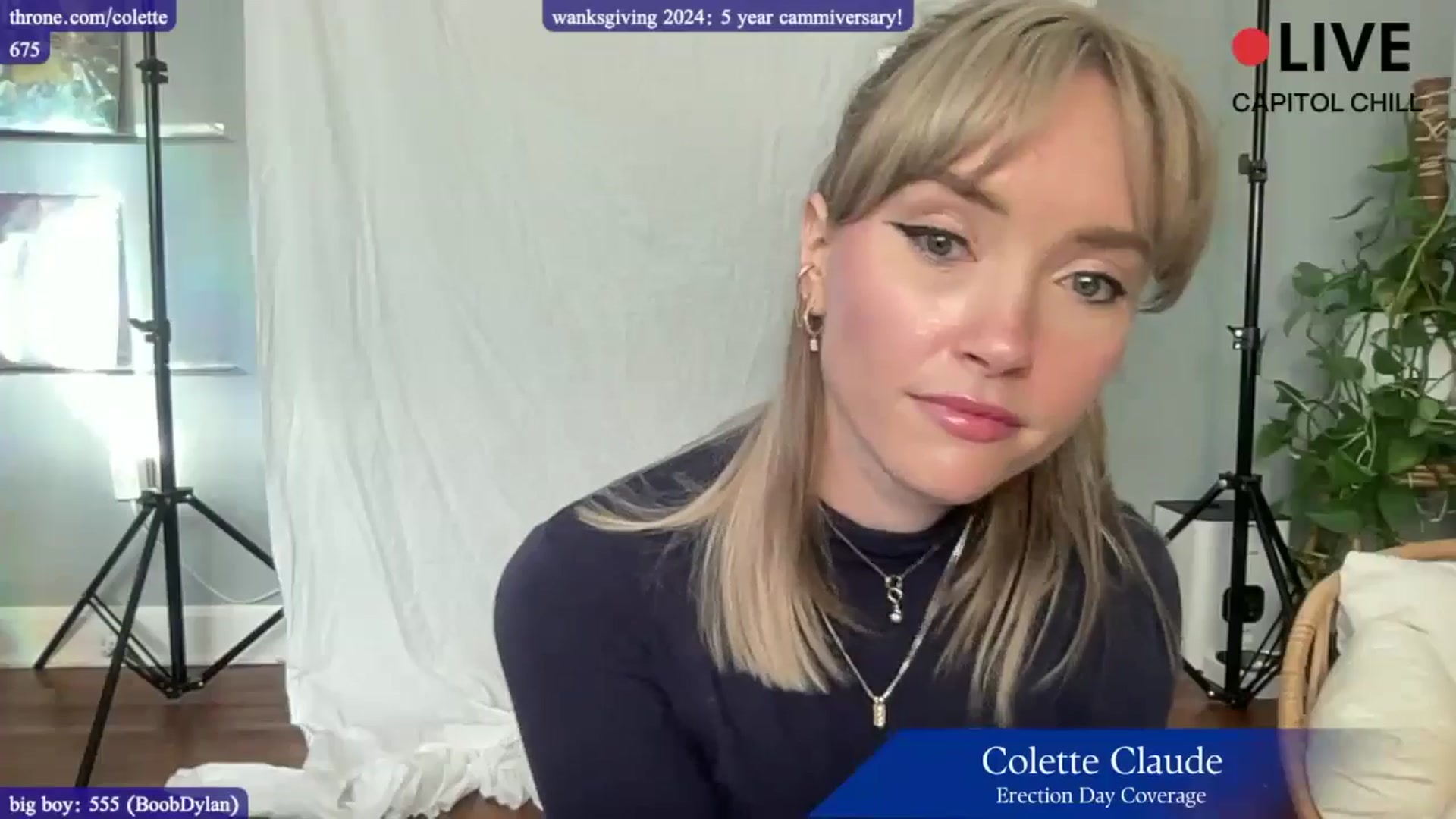 Gallery image thumbnail from coletteclaude's myfreecams stream on, 11/05/2024, 21:20 image 18 of 20