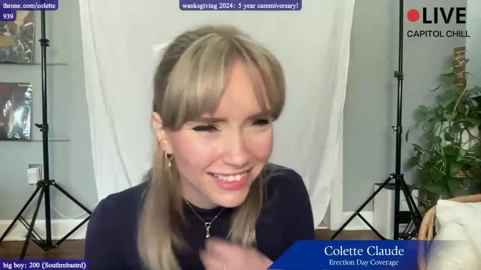 Gallery image thumbnail from coletteclaude's myfreecams stream on, 11/05/2024, 21:20 image 3 of 20