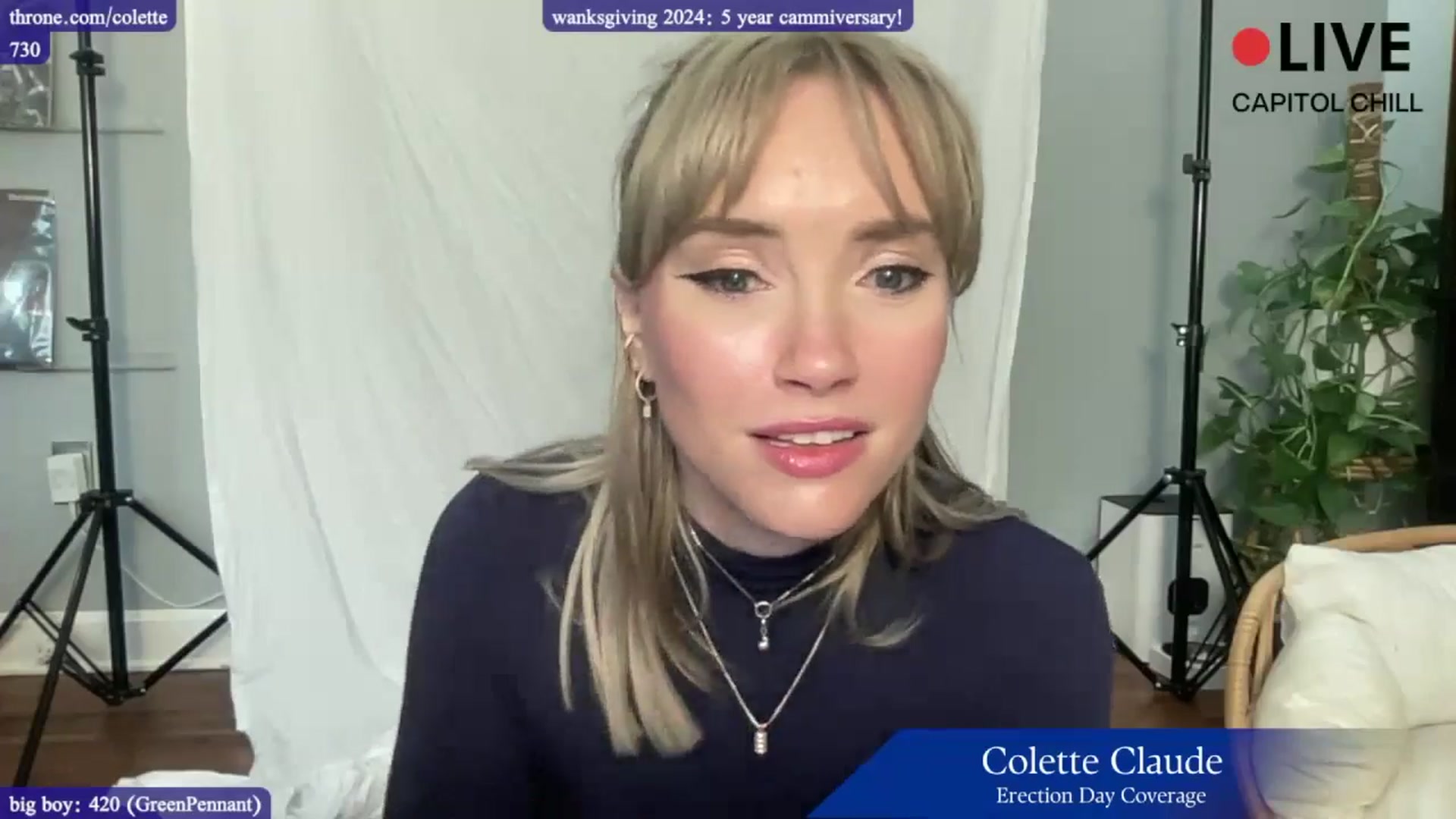 Gallery image thumbnail from coletteclaude's myfreecams stream on, 11/05/2024, 21:20 image 12 of 20