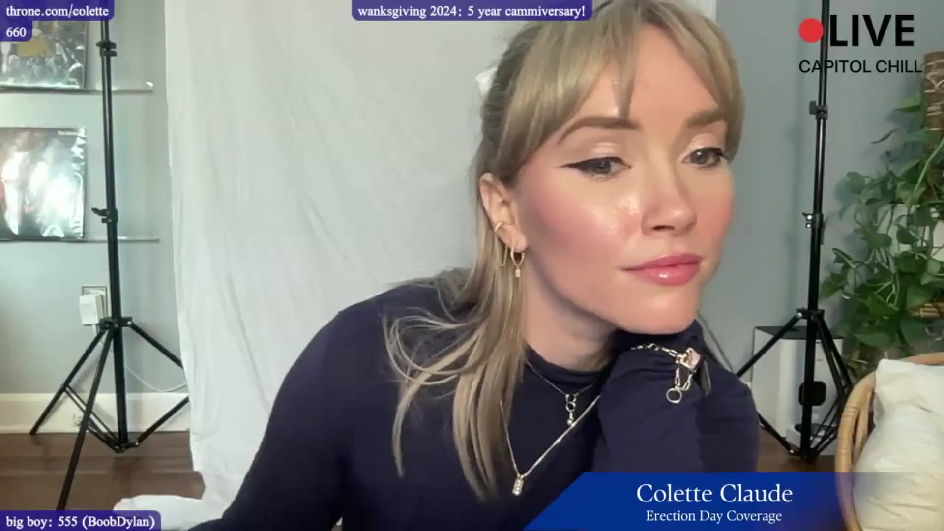 Gallery image thumbnail from coletteclaude's myfreecams stream on, 11/05/2024, 21:27 image 6 of 20