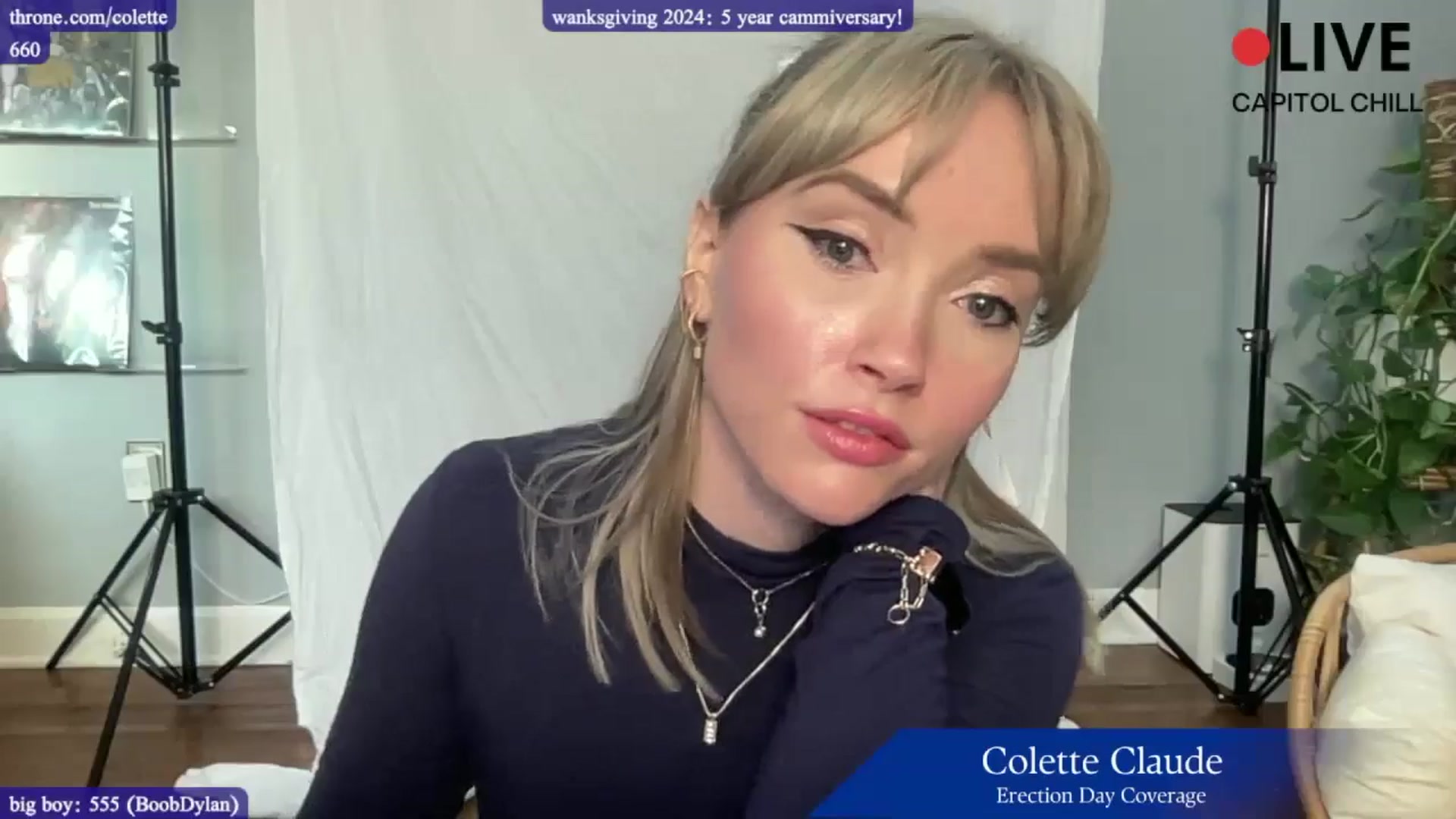 Gallery image thumbnail from coletteclaude's myfreecams stream on, 11/05/2024, 21:27 image 7 of 20