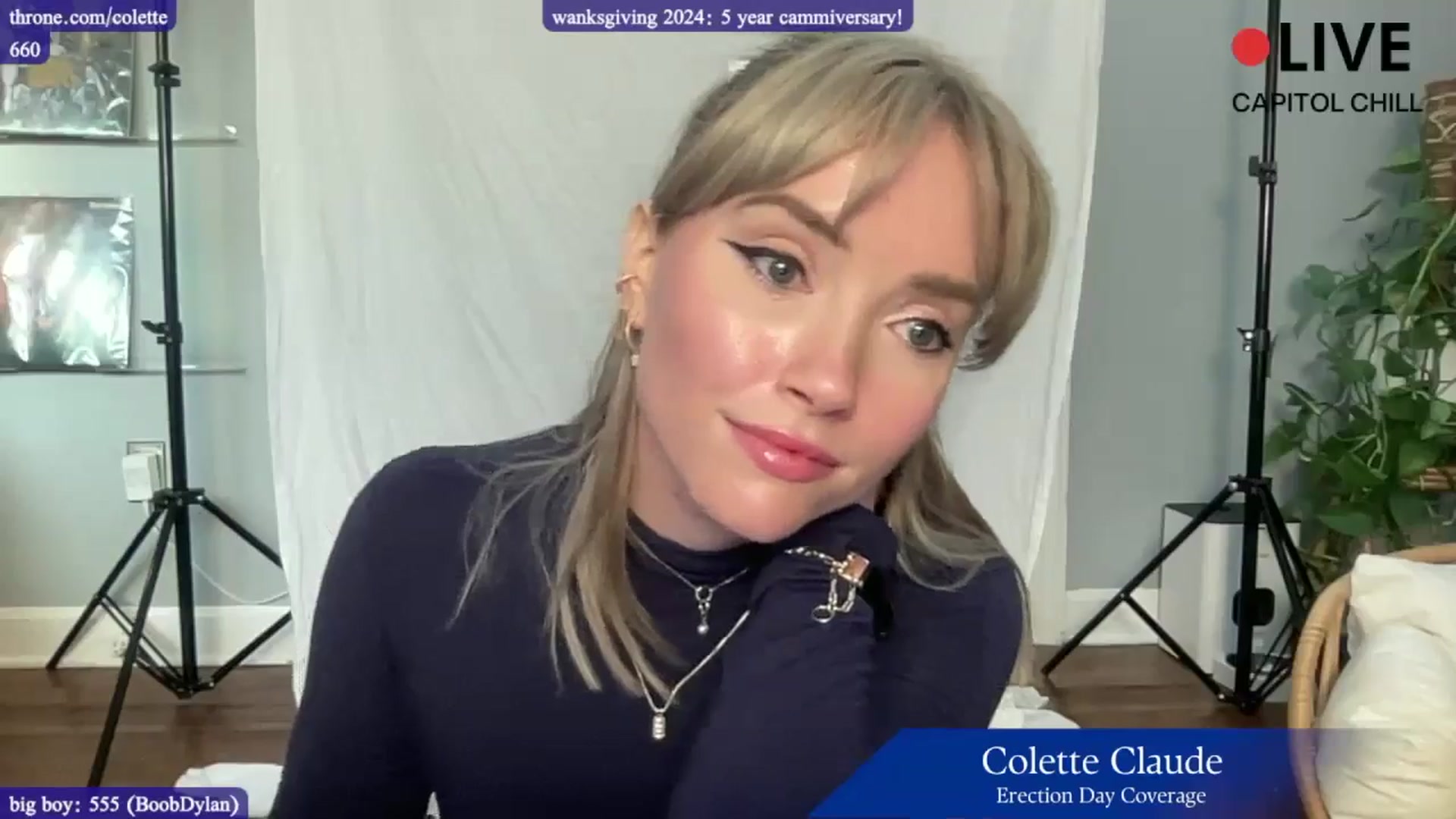Gallery image thumbnail from coletteclaude's myfreecams stream on, 11/05/2024, 21:27 image 8 of 20
