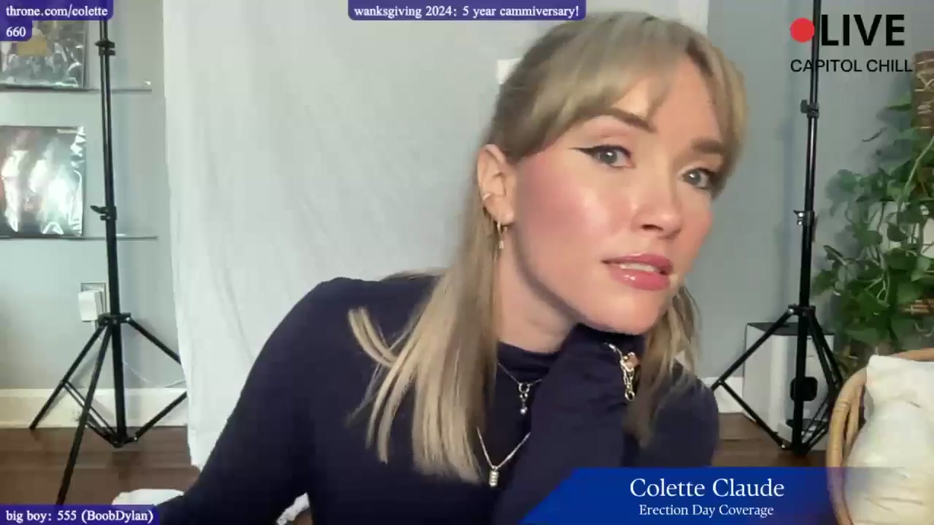 Gallery image thumbnail from coletteclaude's myfreecams stream on, 11/05/2024, 21:27 image 2 of 20