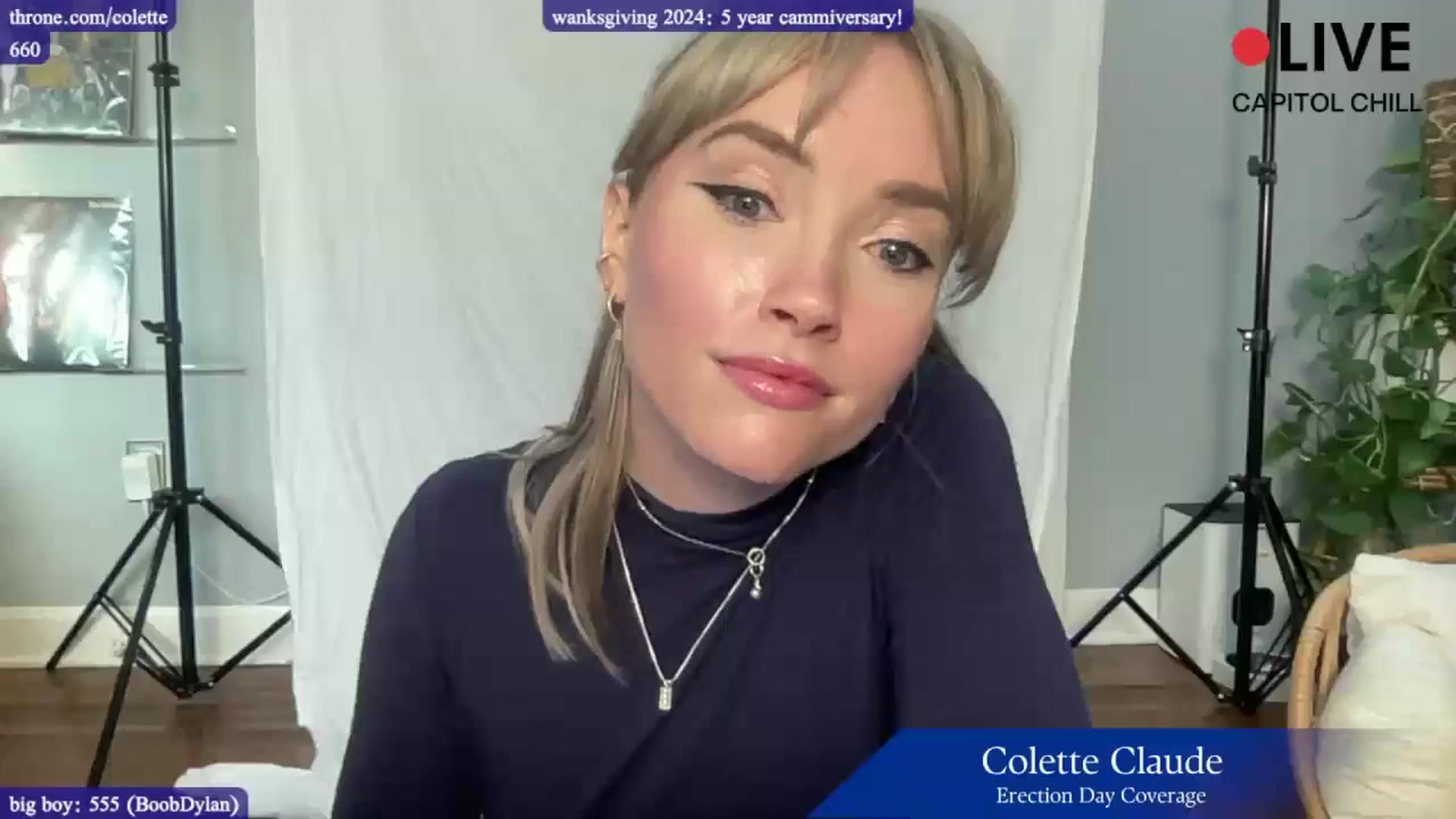 Gallery image thumbnail from coletteclaude's myfreecams stream on, 11/05/2024, 21:27 image 5 of 20