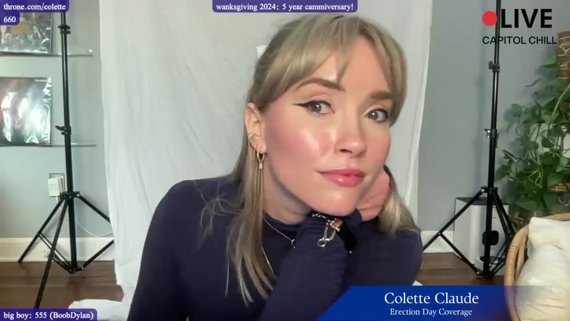 Gallery image thumbnail from coletteclaude's myfreecams stream on, 11/05/2024, 21:27 image 10 of 20