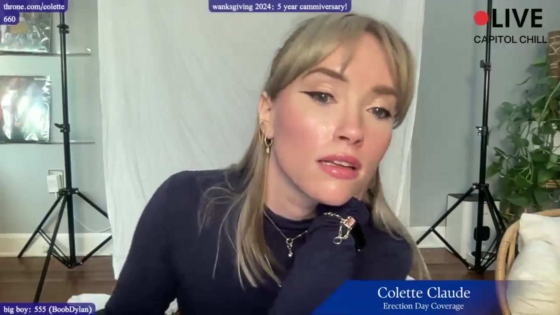 Gallery image thumbnail from coletteclaude's myfreecams stream on, 11/05/2024, 21:27 image 9 of 20