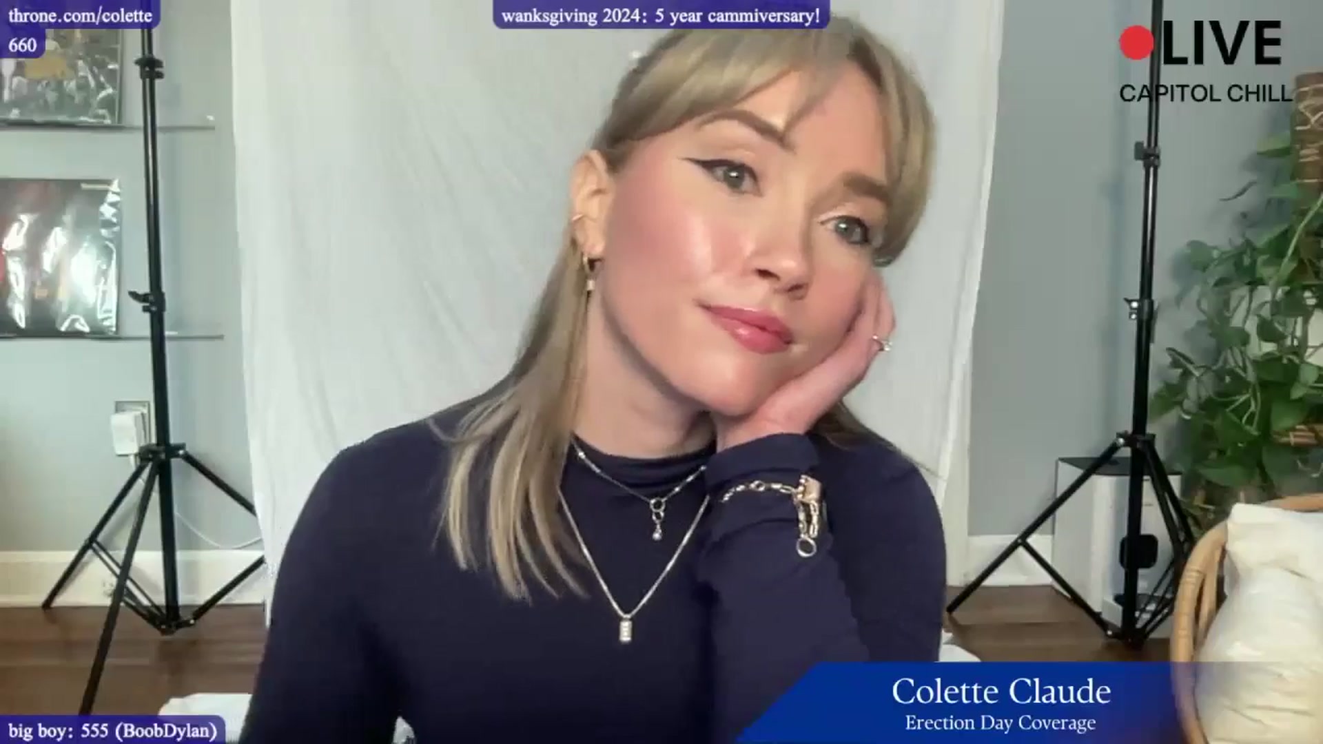 Gallery image thumbnail from coletteclaude's myfreecams stream on, 11/05/2024, 21:27 image 17 of 20