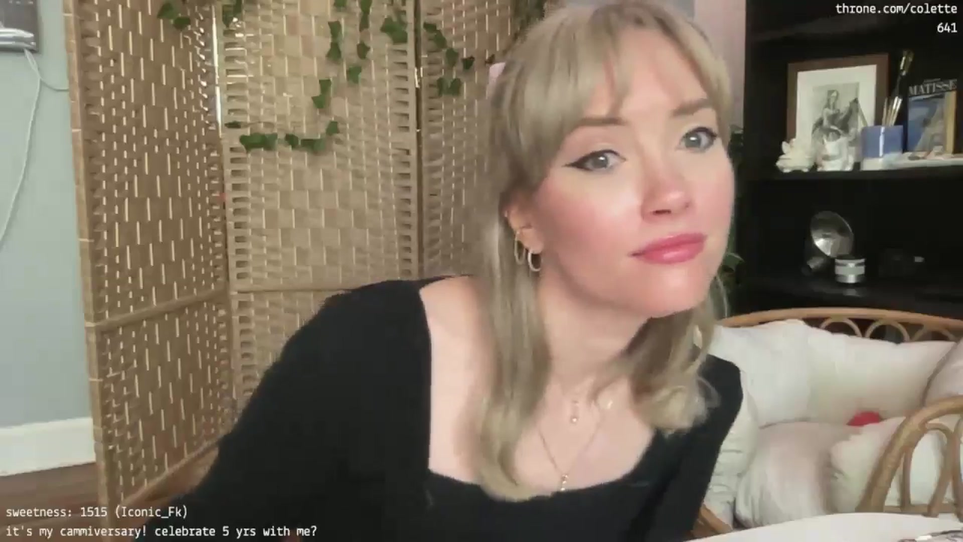 Gallery image thumbnail from coletteclaude's myfreecams stream on, 11/08/2024, 22:04 image 6 of 20