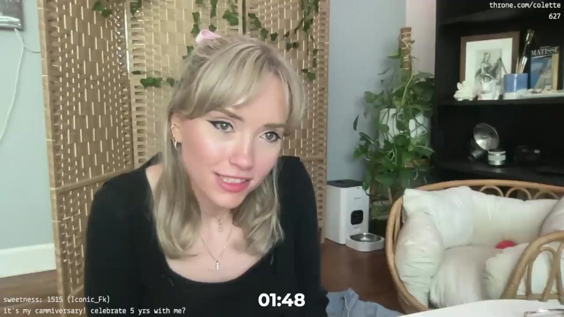 Gallery image thumbnail from coletteclaude's myfreecams stream on, 11/08/2024, 22:04 image 9 of 20