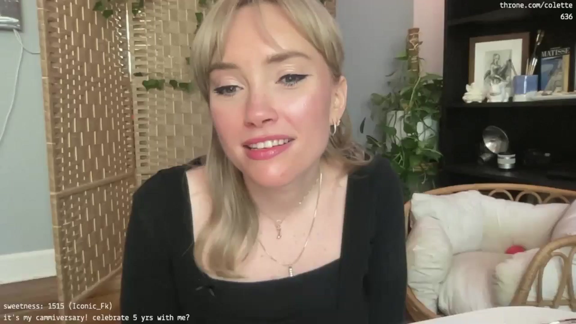 Gallery image thumbnail from coletteclaude's myfreecams stream on, 11/08/2024, 22:04 image 7 of 20