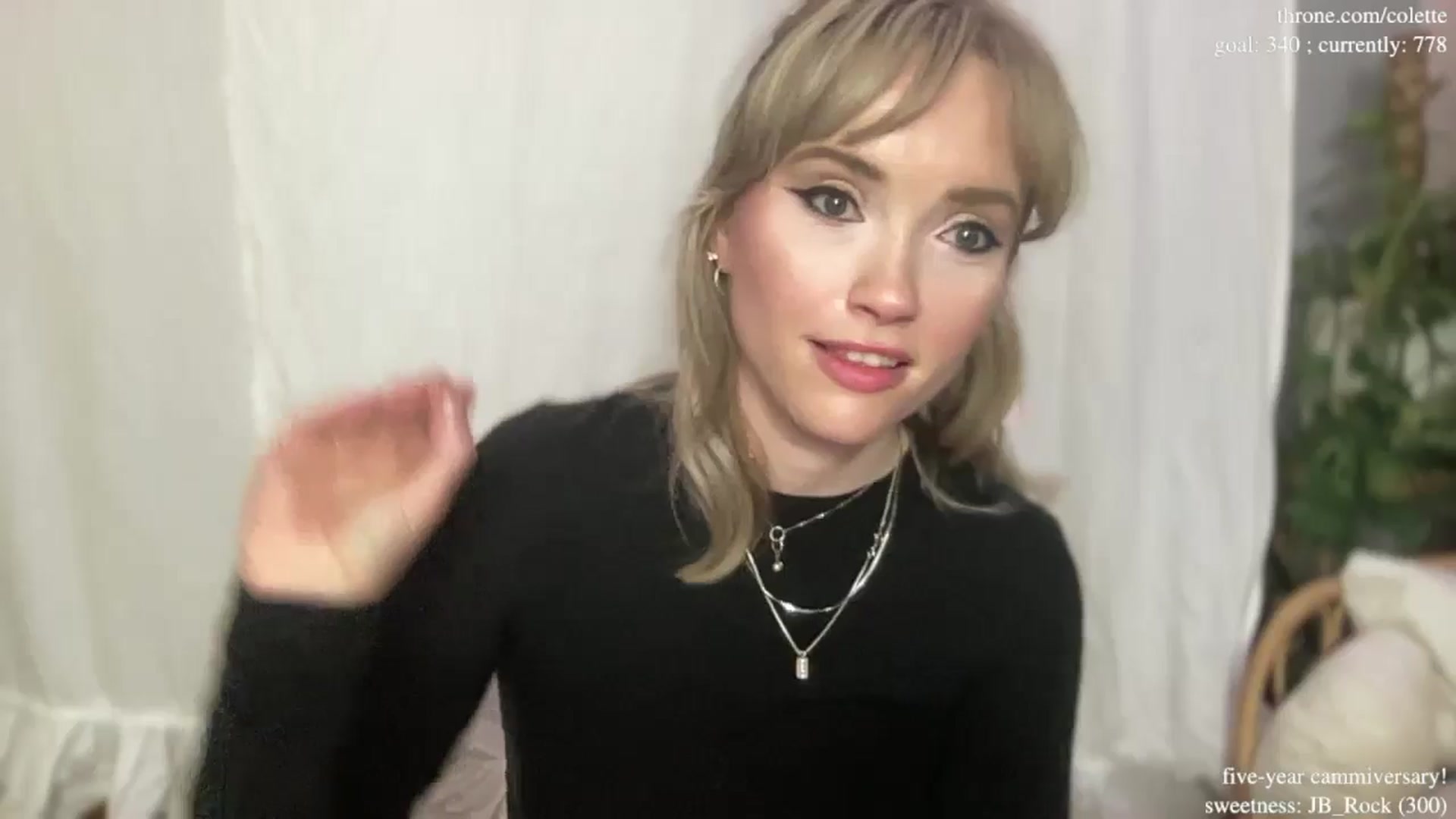 Gallery image thumbnail from coletteclaude's myfreecams stream on, 11/12/2024, 21:42 image 4 of 20