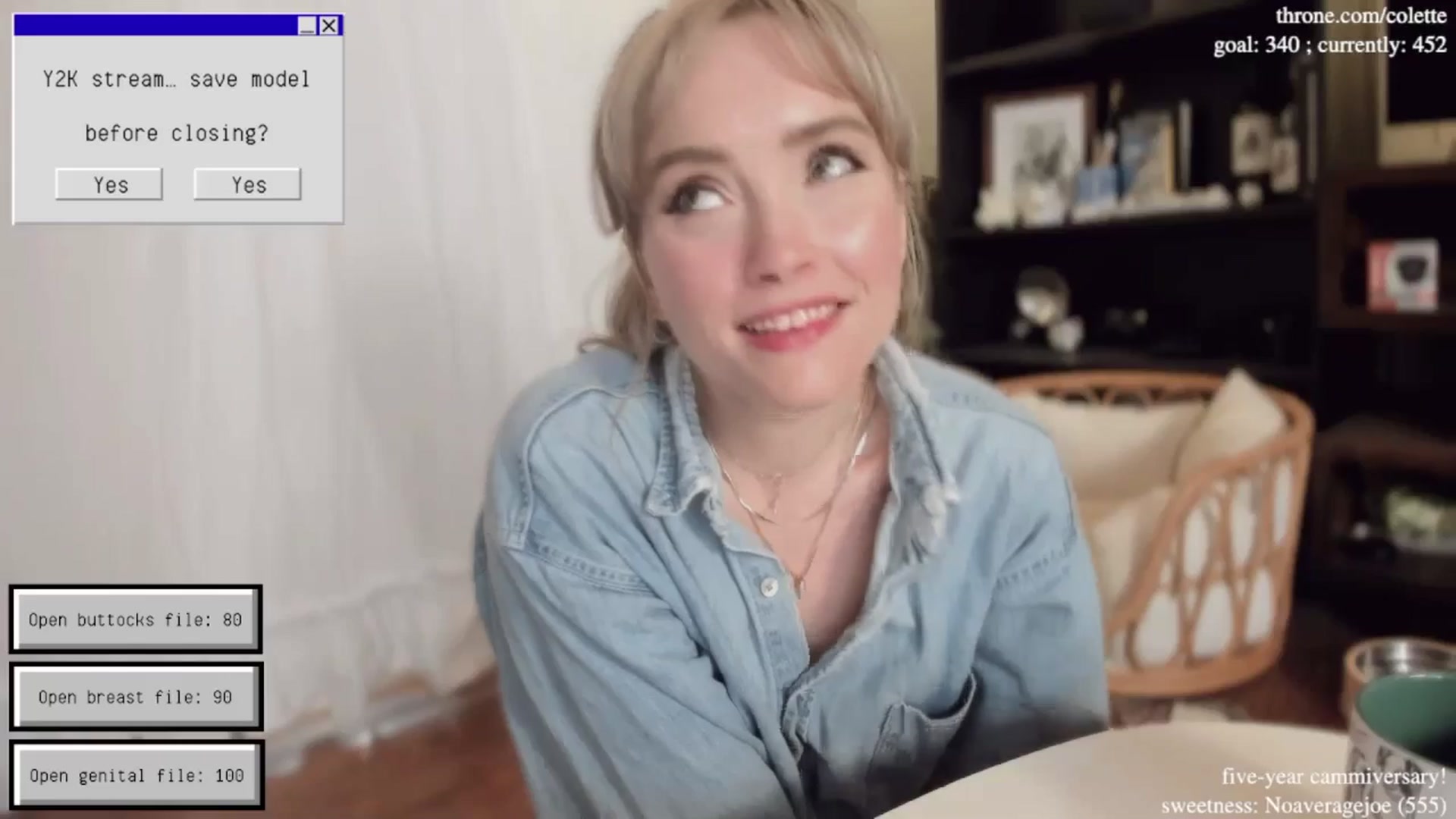Gallery image thumbnail from coletteclaude's myfreecams stream on, 11/27/2024, 20:12 image 5 of 20